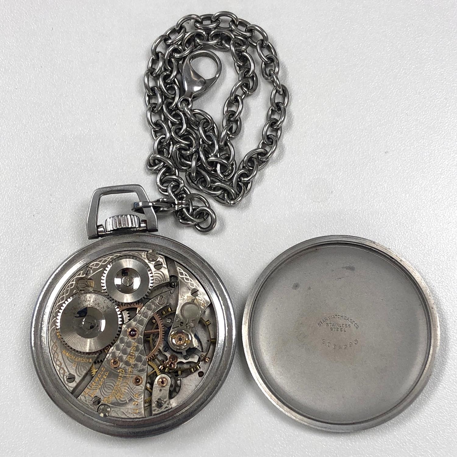 American Watch Co. Orologio da tasca Waltham modello 1908 