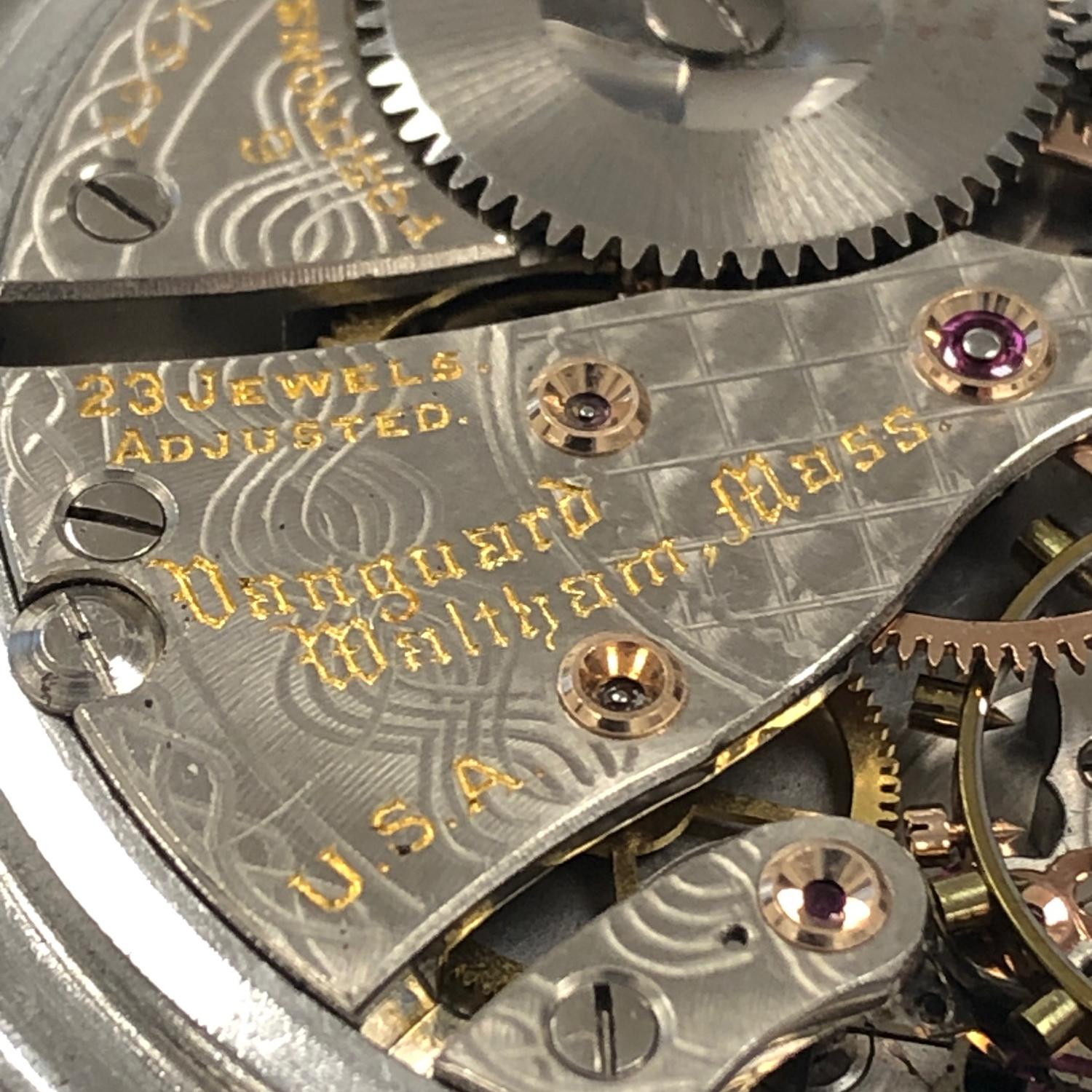 American Watch Co. Orologio da tasca Waltham modello 1908 