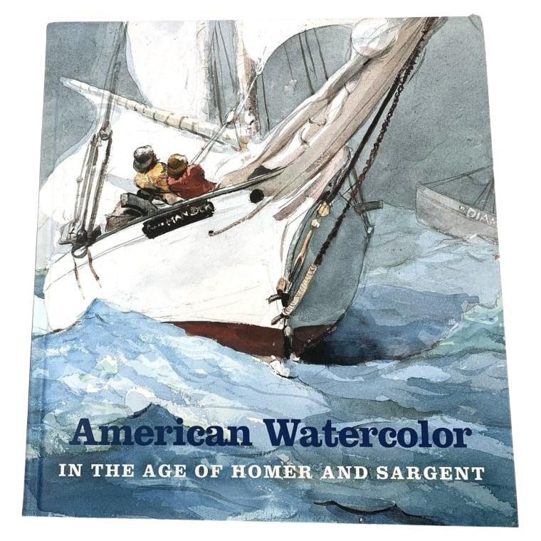 L
aquarelle américaine à l
époque d
Homer et de Sargent Livre relié en vente