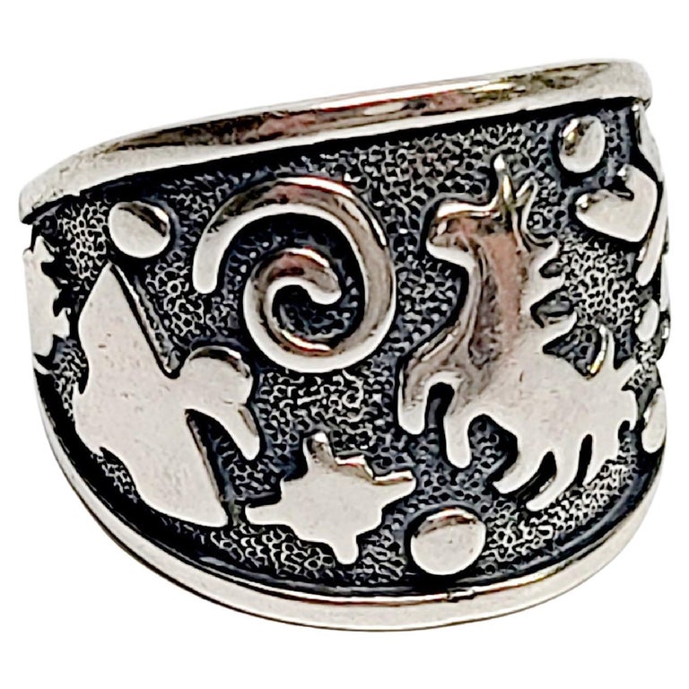 Pichet à Aiguière Victorien En Argent Sterling De Style Anglais Smith Des Ann%c3%a9es 1870 Avec Motifs Narratifs