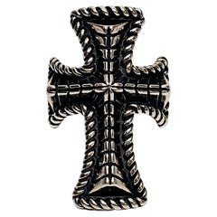 Vintage American West for Carolyn Pollack Sterling Silver Bold Cross Ring