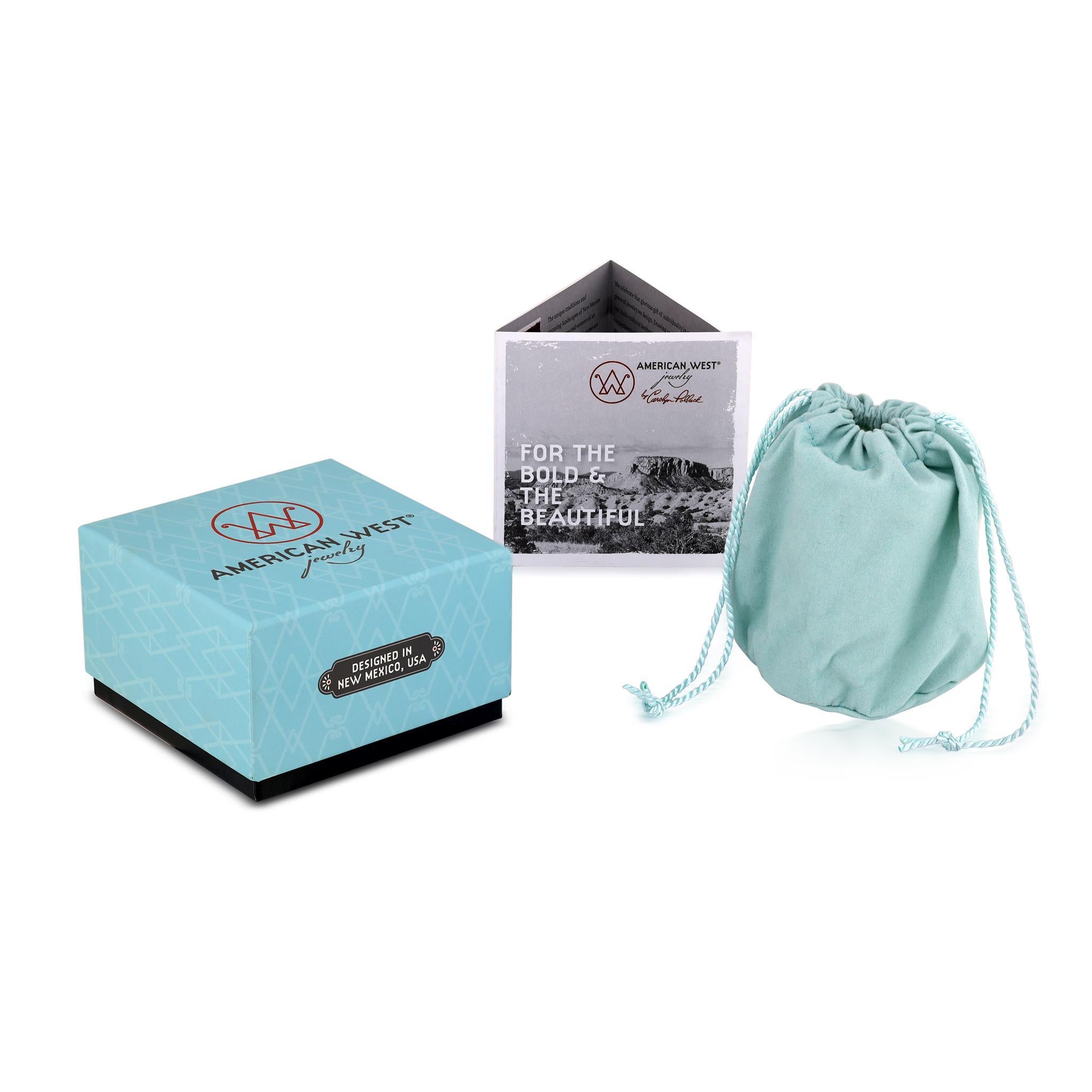 American West Jewelry - Collana di perle native in argento massiccio, 17 pollici in vendita 1
