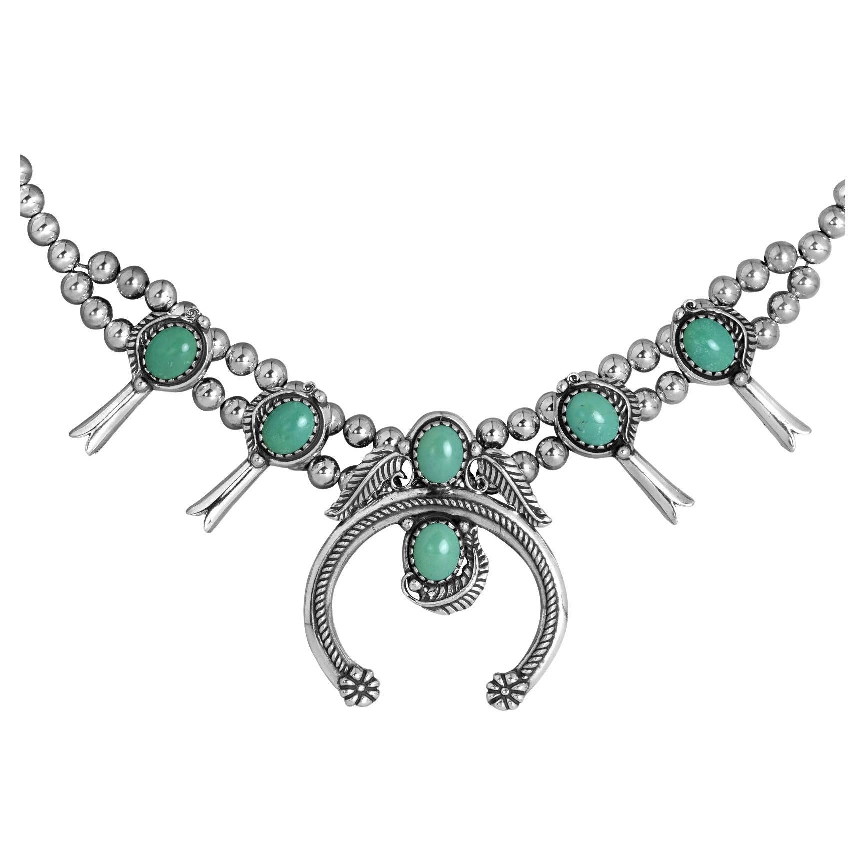 Collana Naja American West in argento Greene & Greene Greene Collana Naja 17"-21"