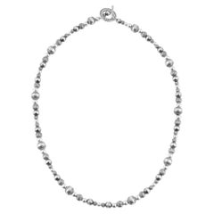 Collana con perline miste in argento Sterling American West, 20".