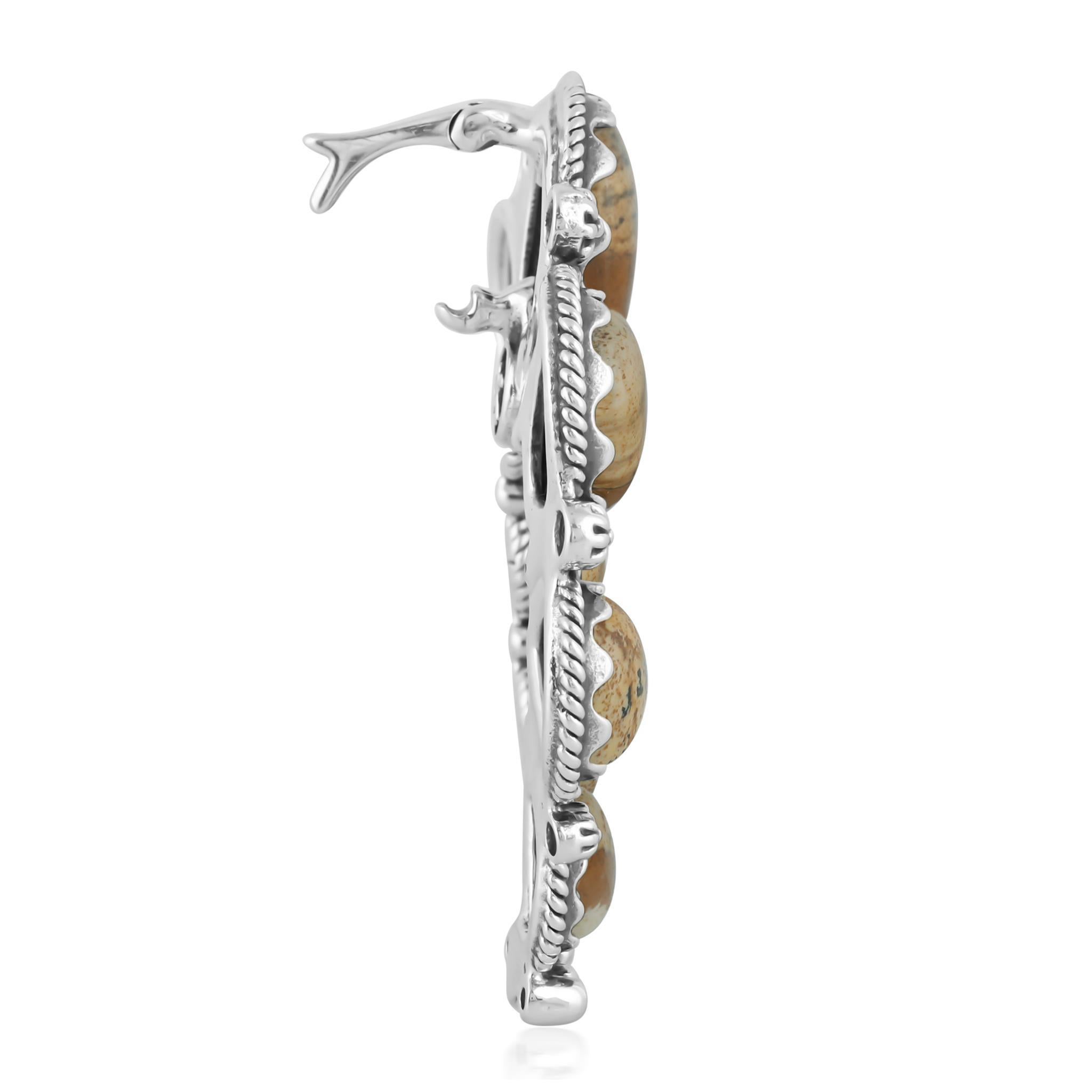 Taille poire Pendentif Naja en argent sterling A Silver en vente