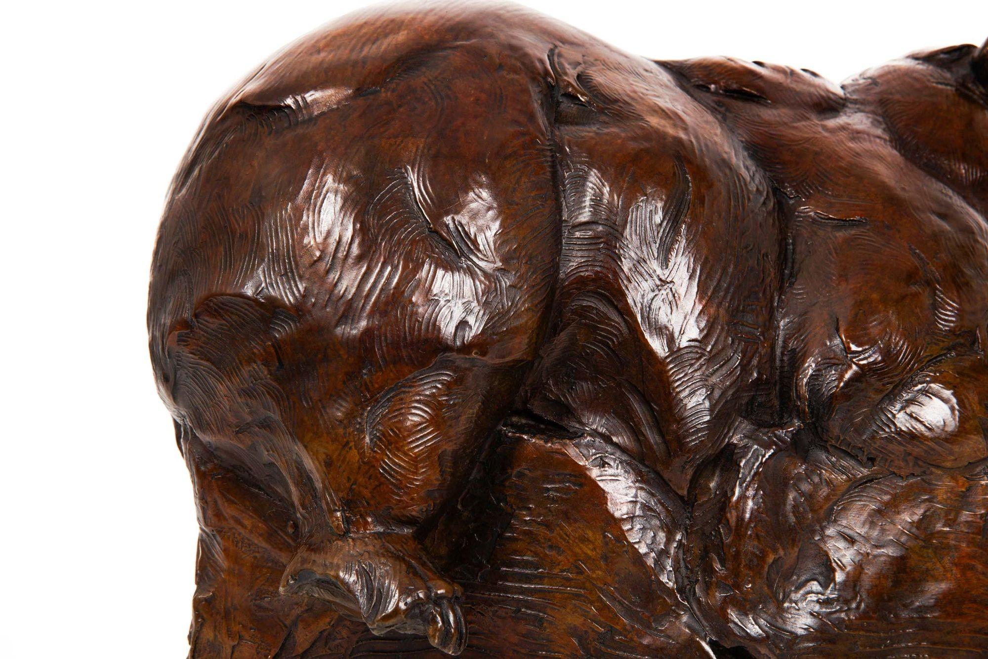 American Western Bronze Sculpture “Après la Danse