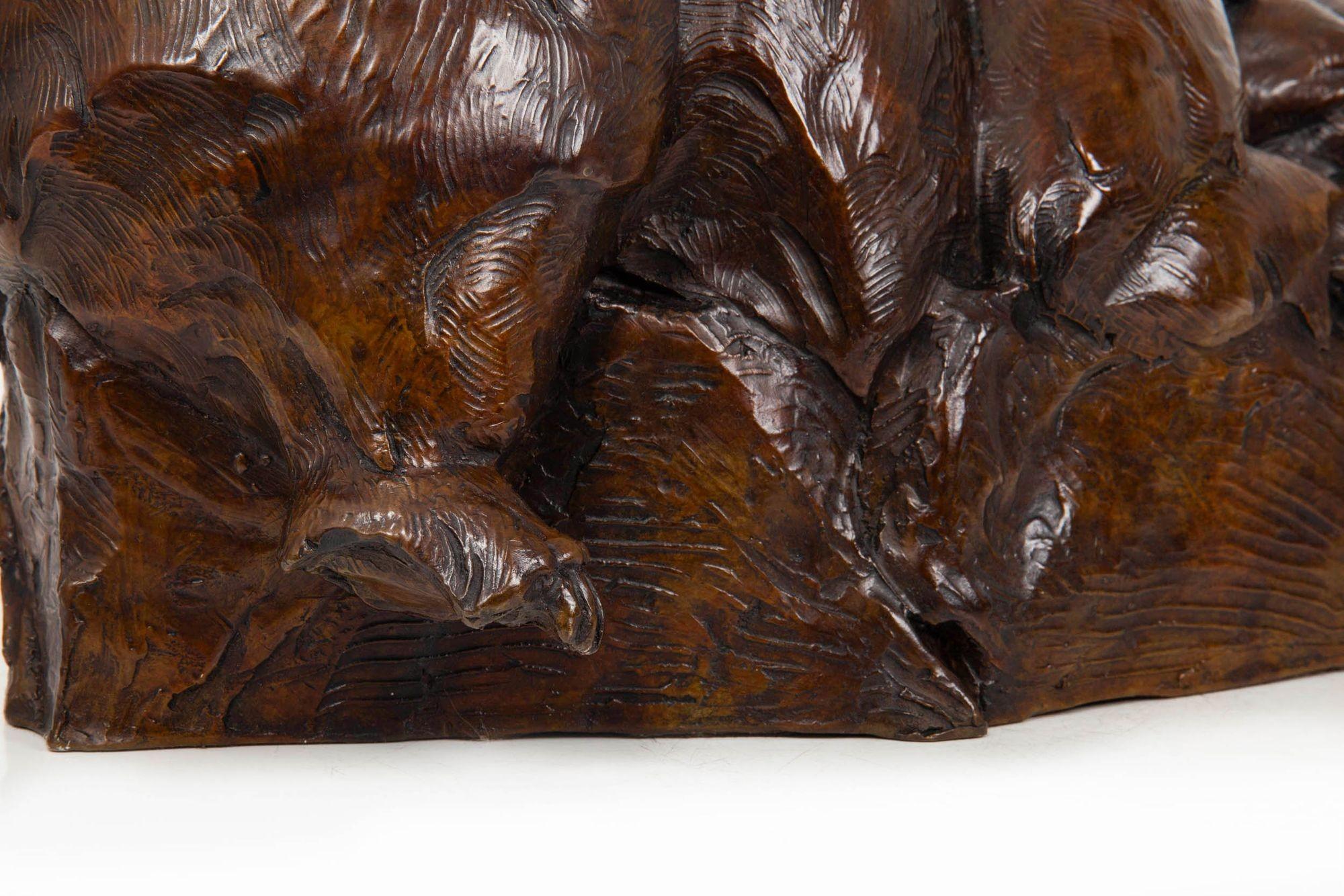 American Western Bronze Sculpture “Après la Danse