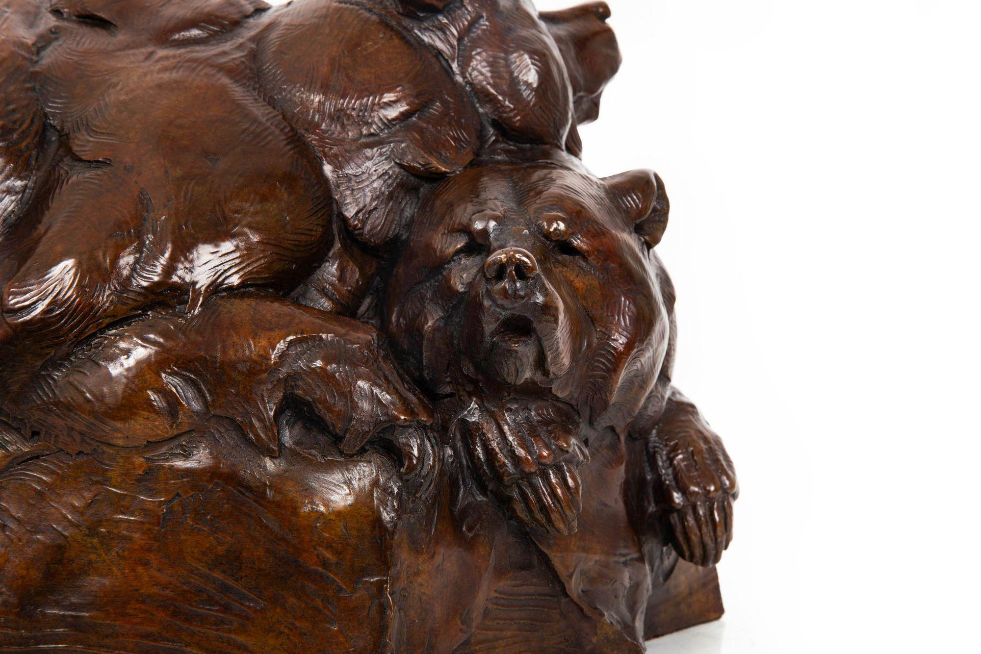 American Western Bronze Sculpture “Après la Danse