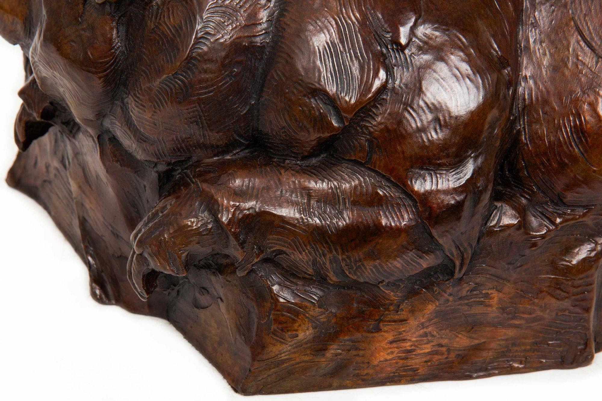 American Western Bronze Sculpture “Après la Danse