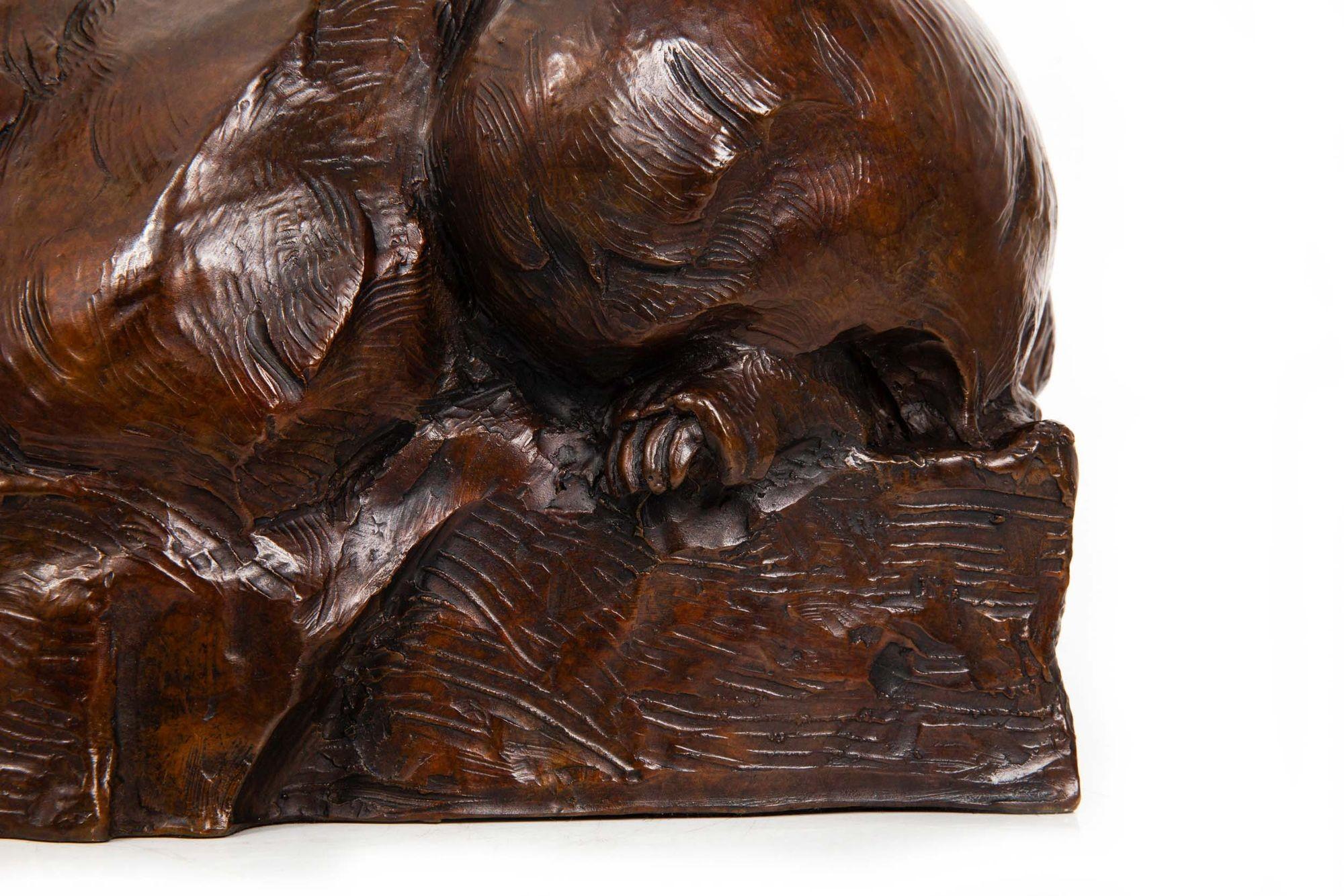 American Western Bronze Sculpture “Après la Danse