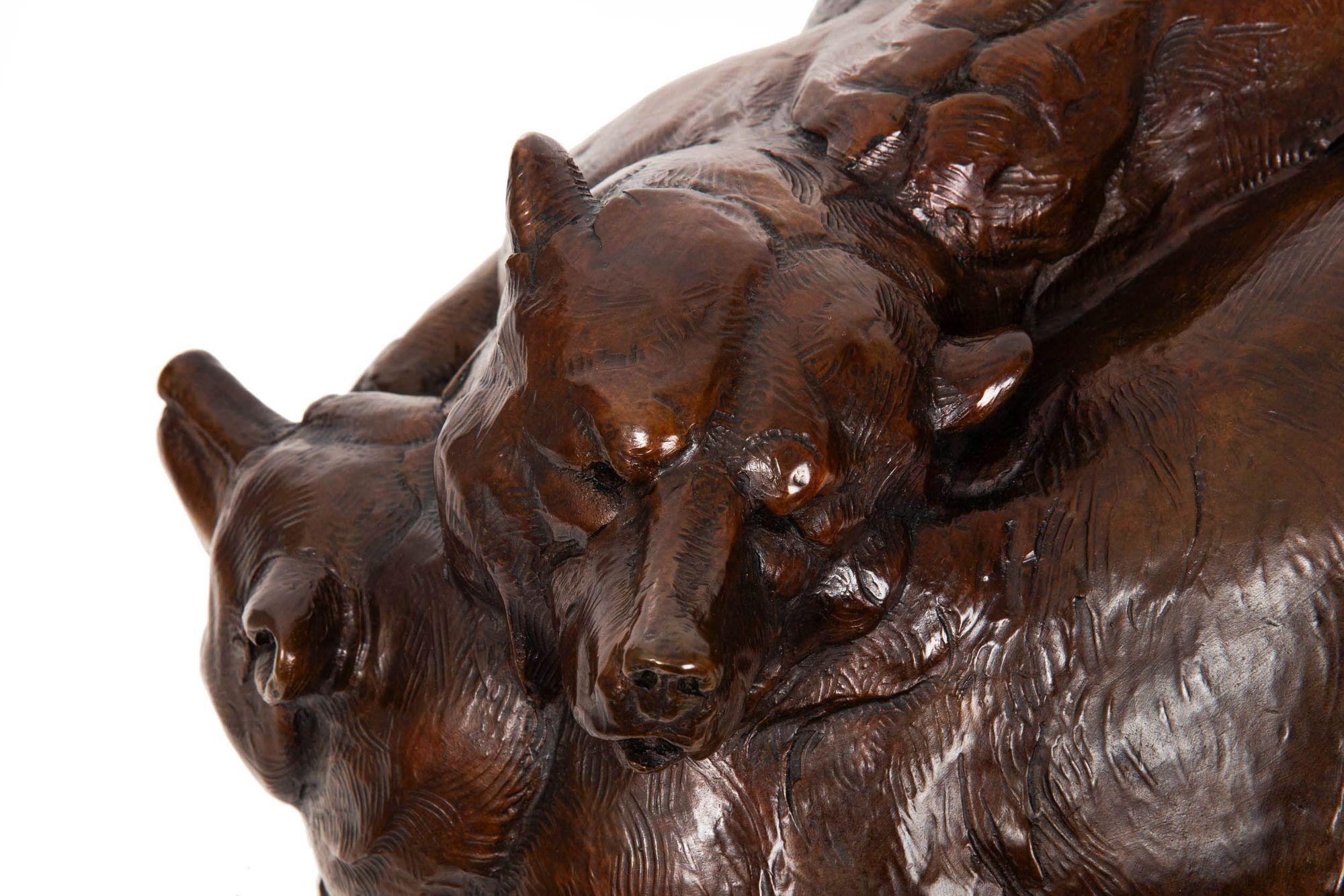 American Western Bronze Sculpture “Après la Danse