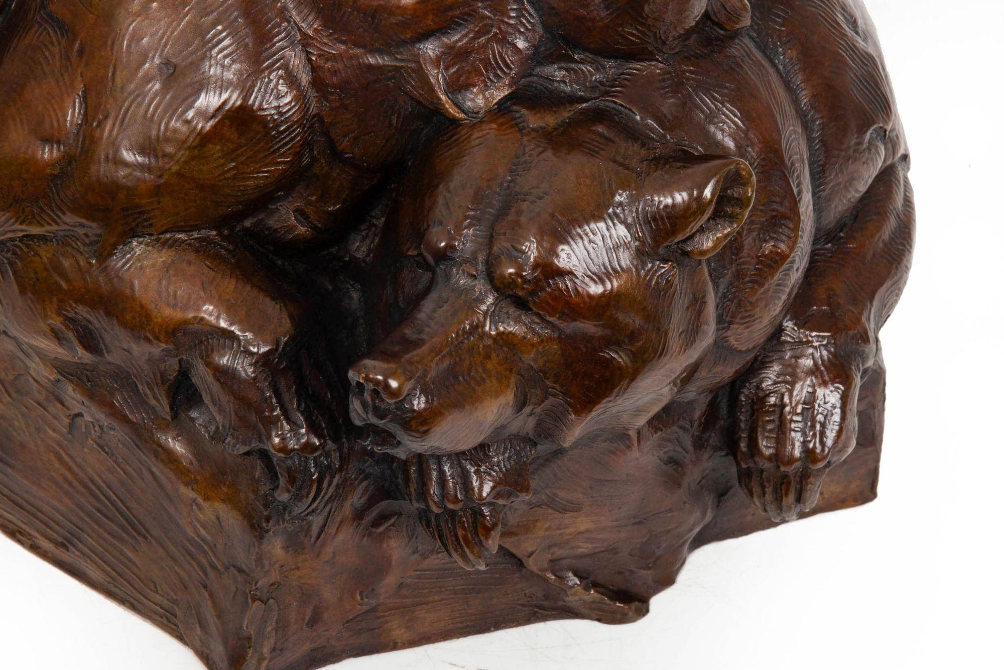 American Western Bronze Sculpture “Après la Danse