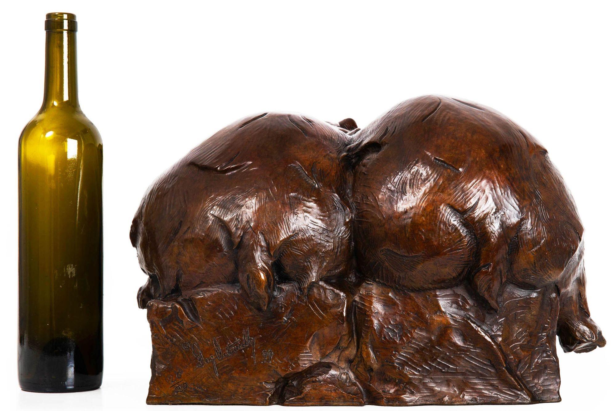 American Western Bronze Sculpture “Après la Danse