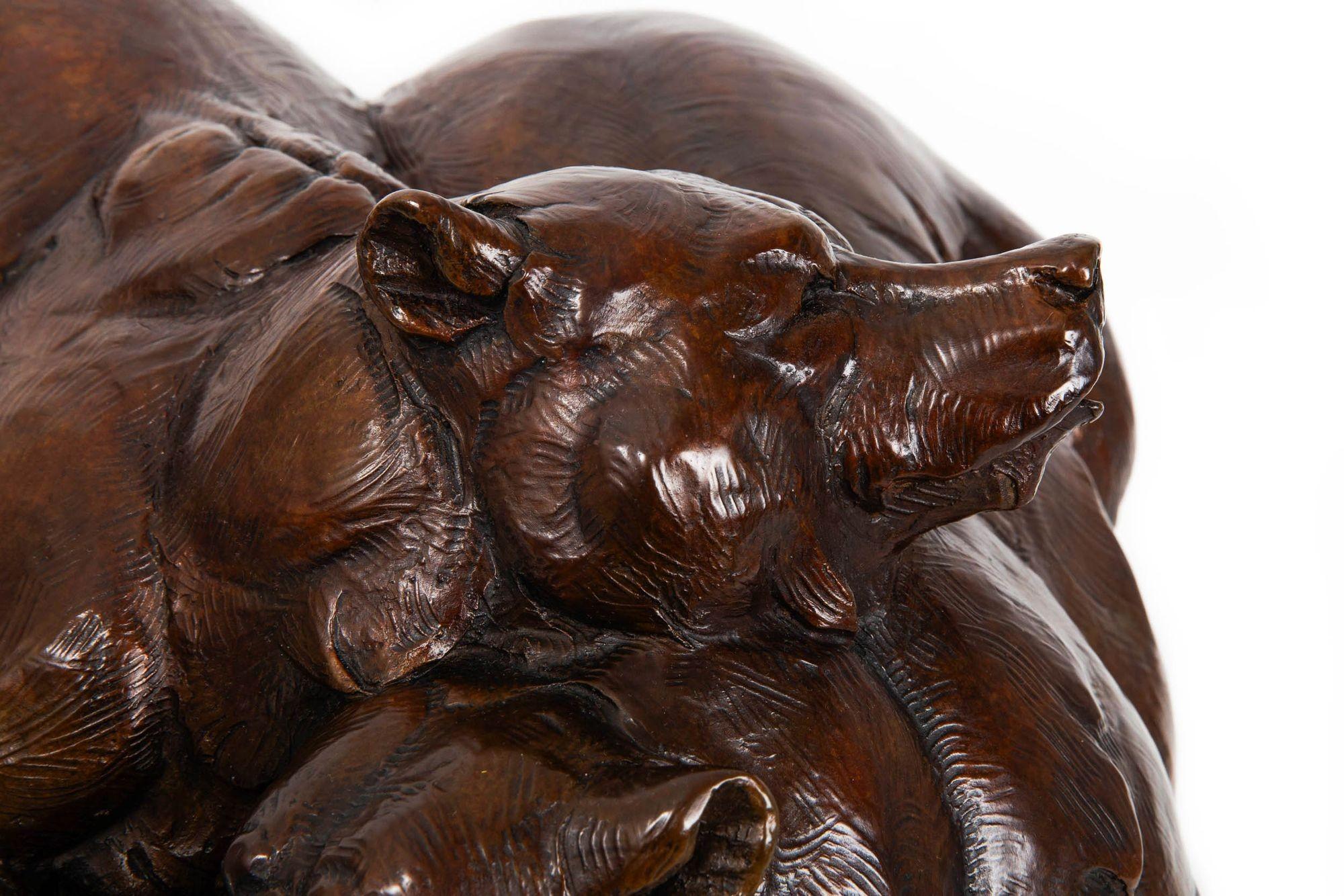American Western Bronze Sculpture “Après la Danse