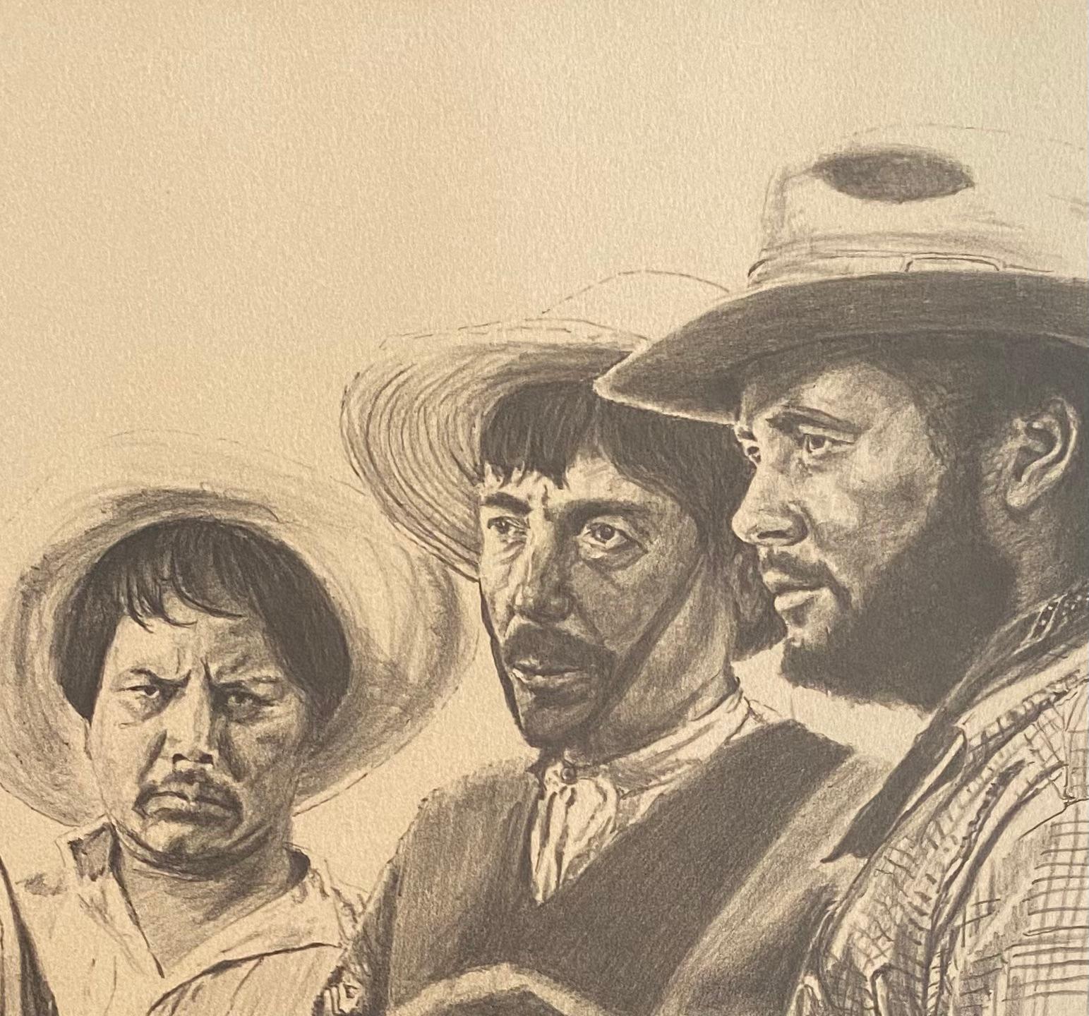 20th Century American Western Movie Lithograph 