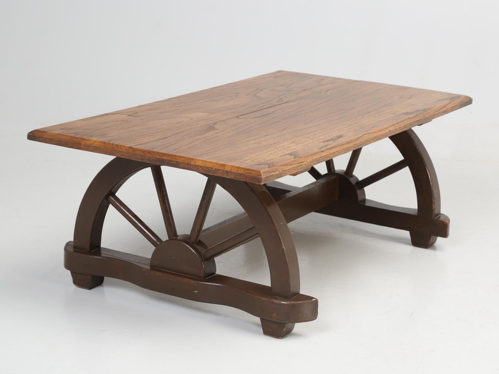 American Western Ranch Oak Furniture circa 1950s in Original Condition 5