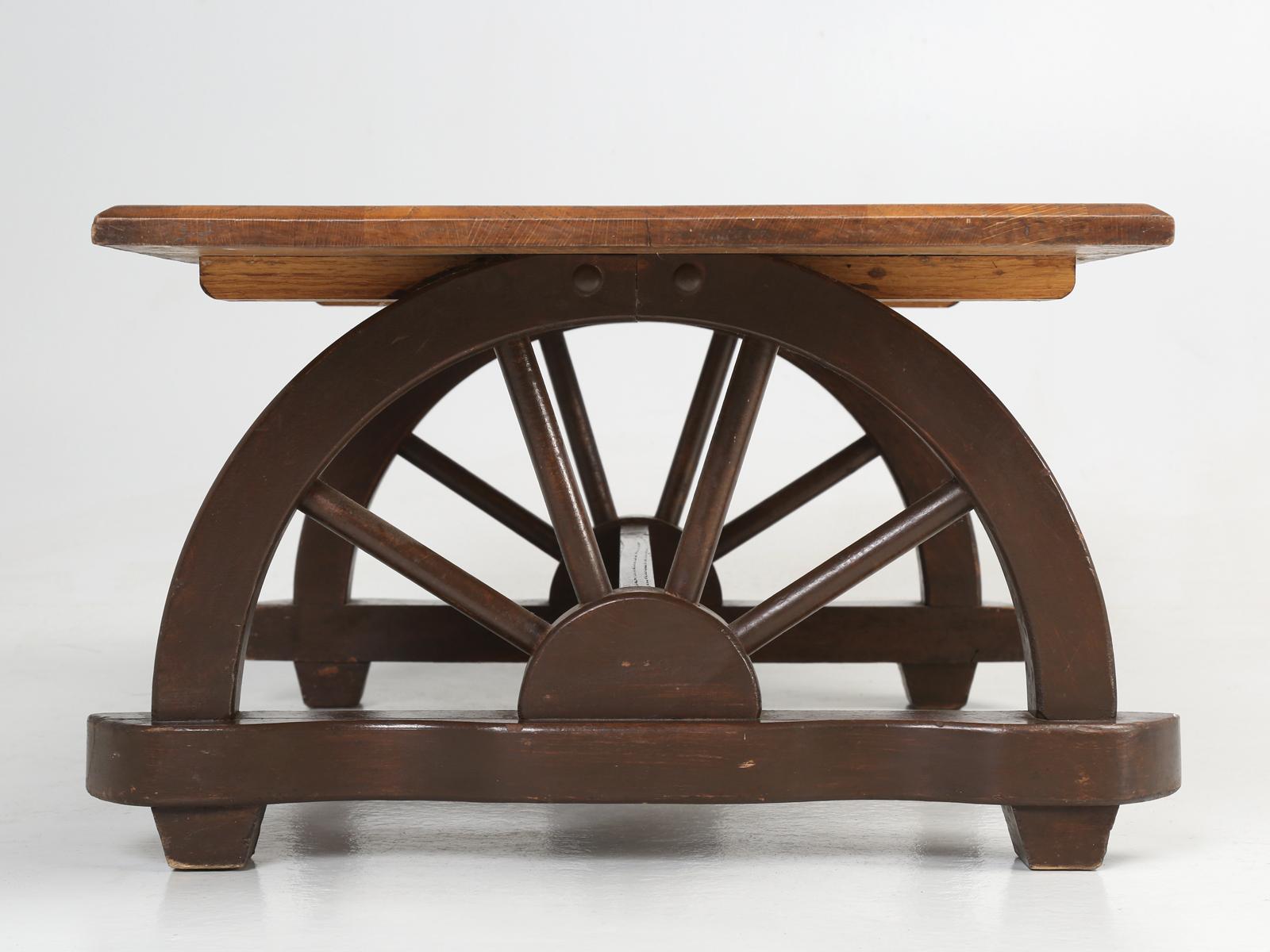 American Western Ranch Oak Furniture circa 1950s in Original Condition 6