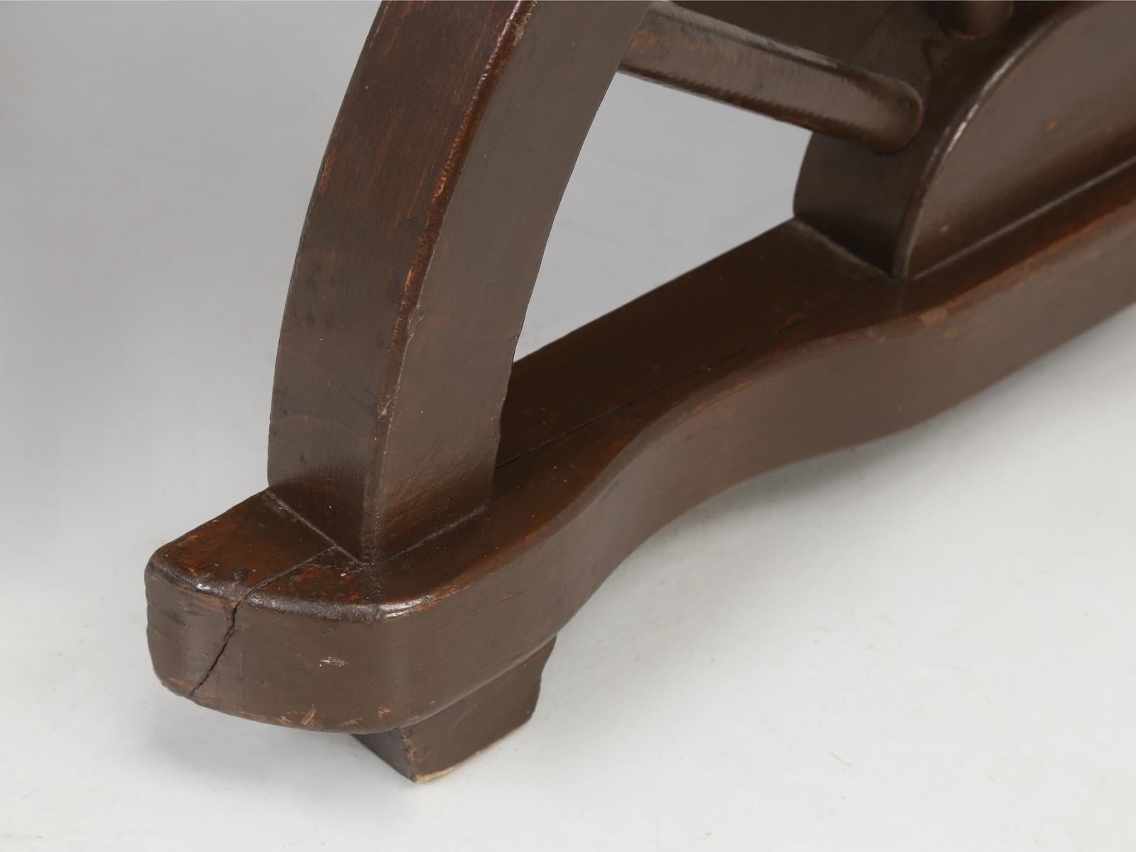 American Western Ranch Oak Furniture circa 1950s in Original Condition 7