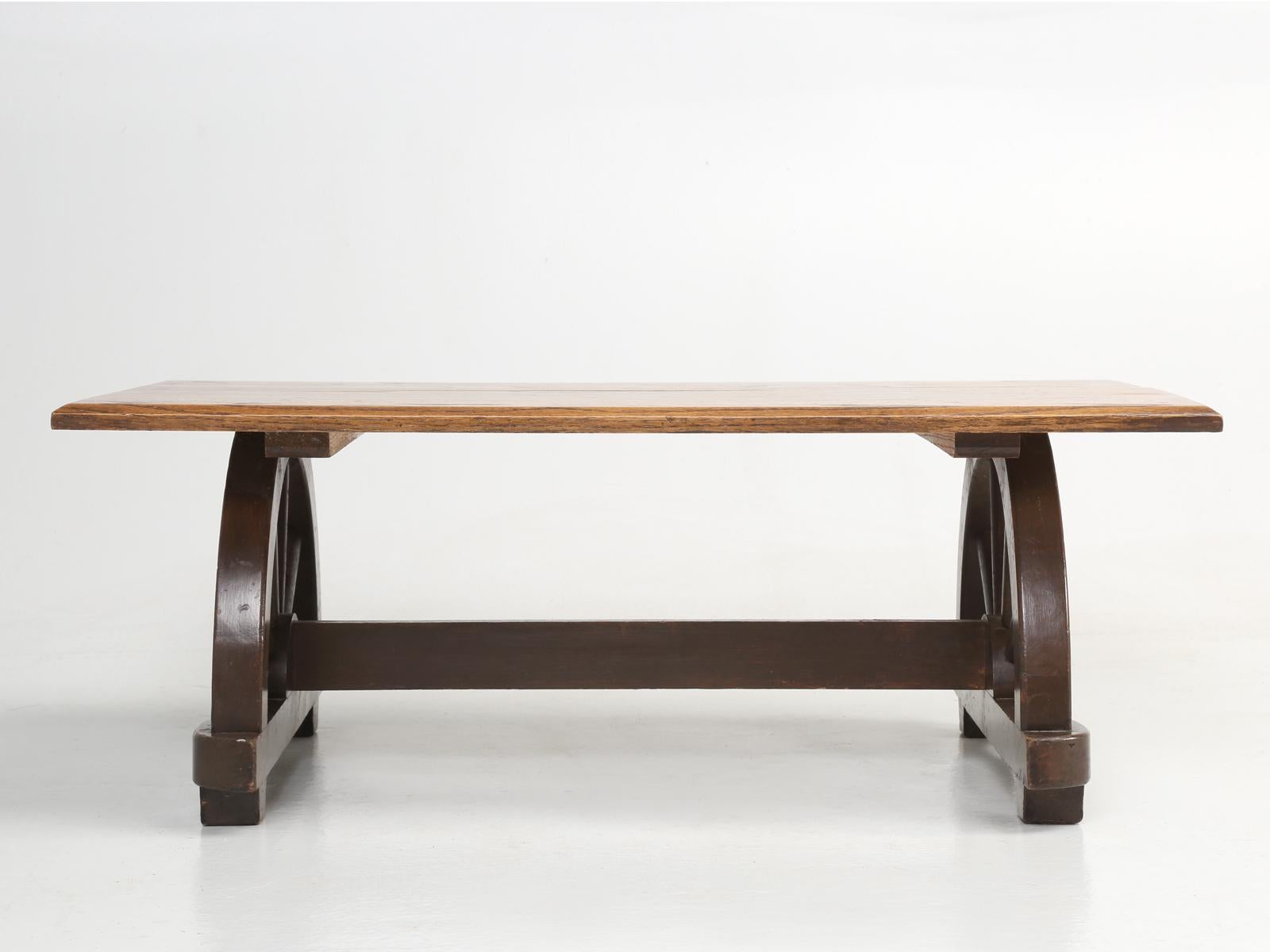 Mid-20th Century American Western Ranch Oak Furniture circa 1950s in Original Condition