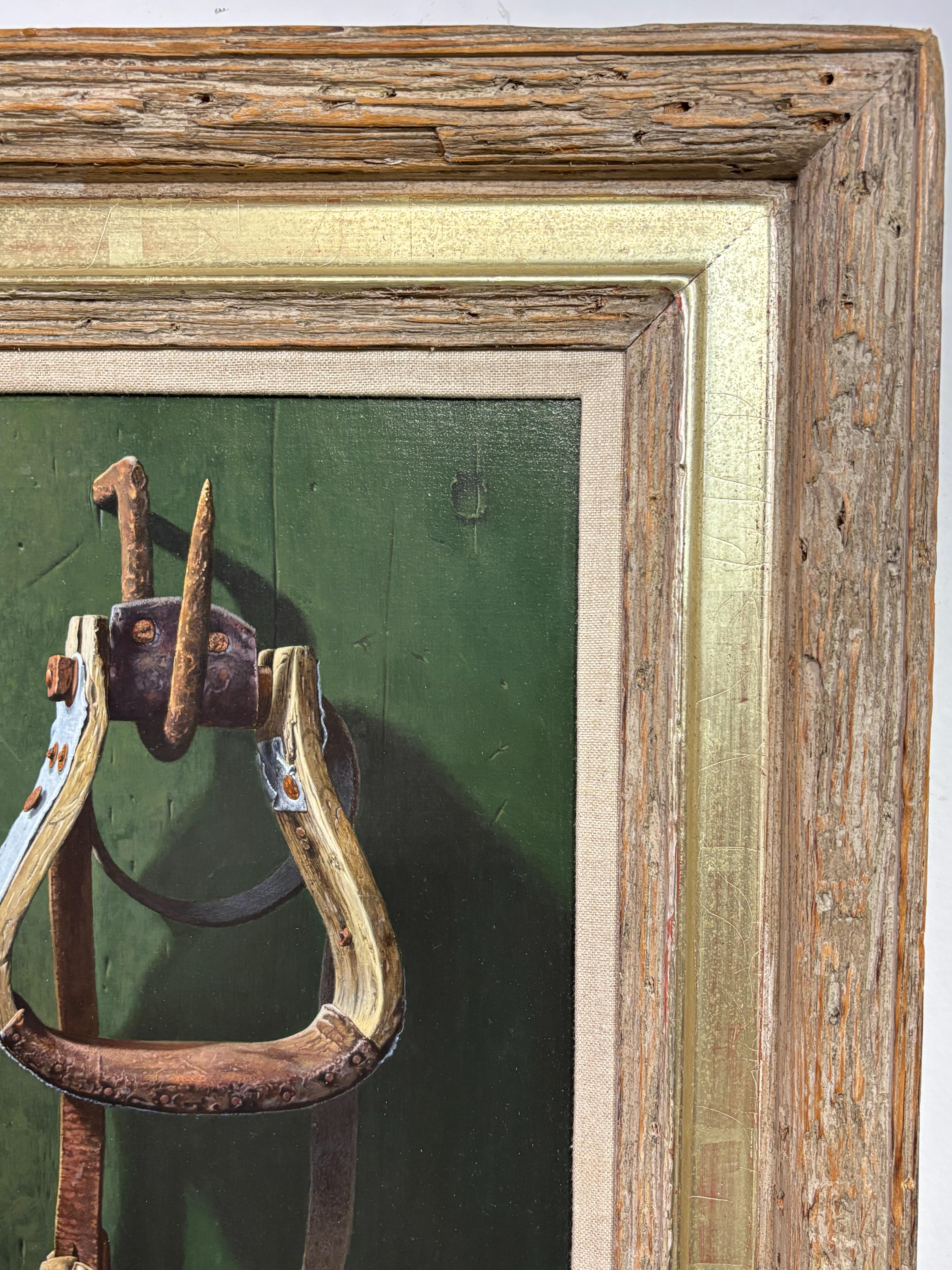 Pintura trampantojo estilo western americano de Don Hedin 4