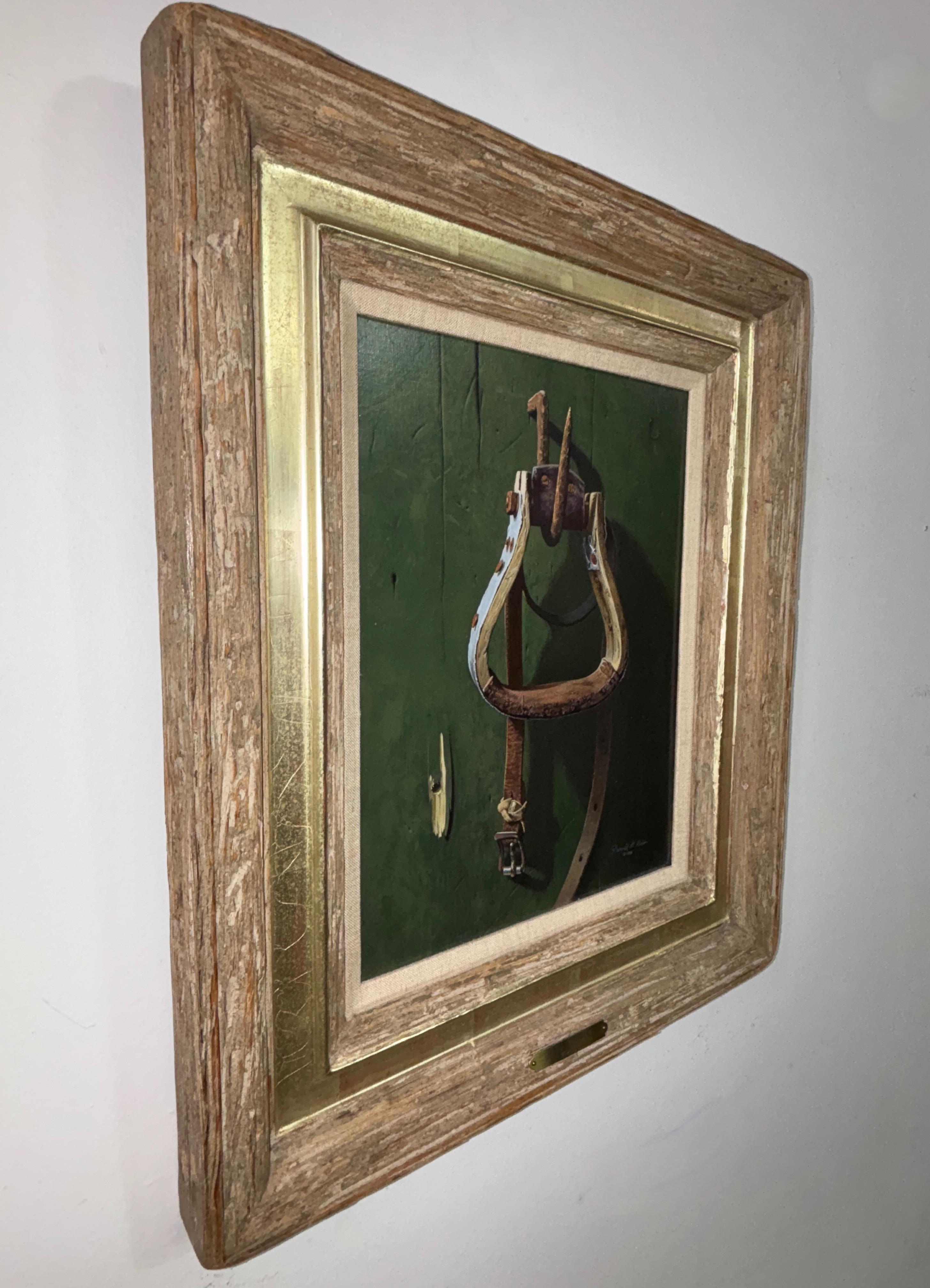 Pintura trampantojo estilo western americano de Don Hedin 2