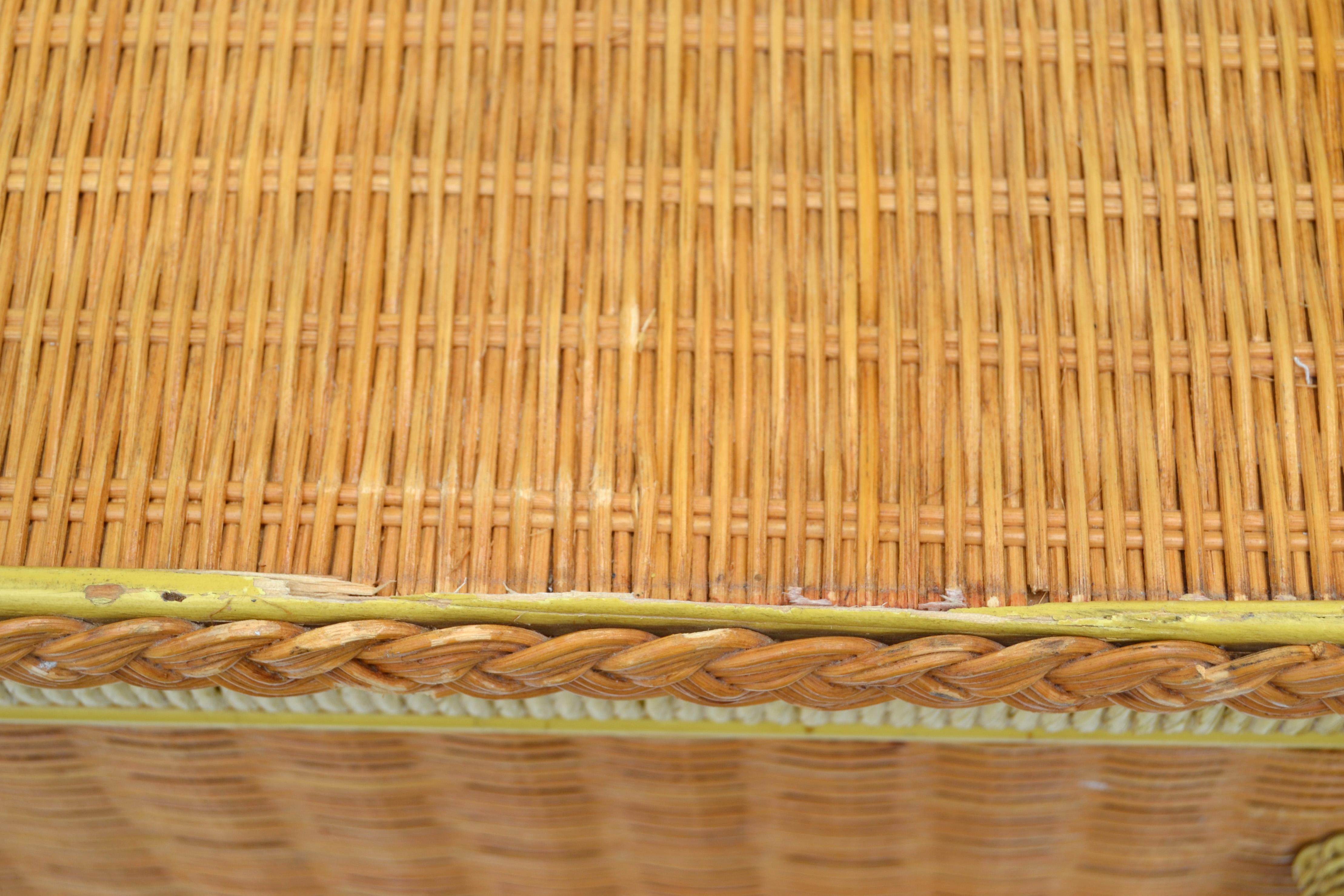 American Wicker by Henry Link Chest of Three Drawers, Cabinet, Bachelor's Chest 6
