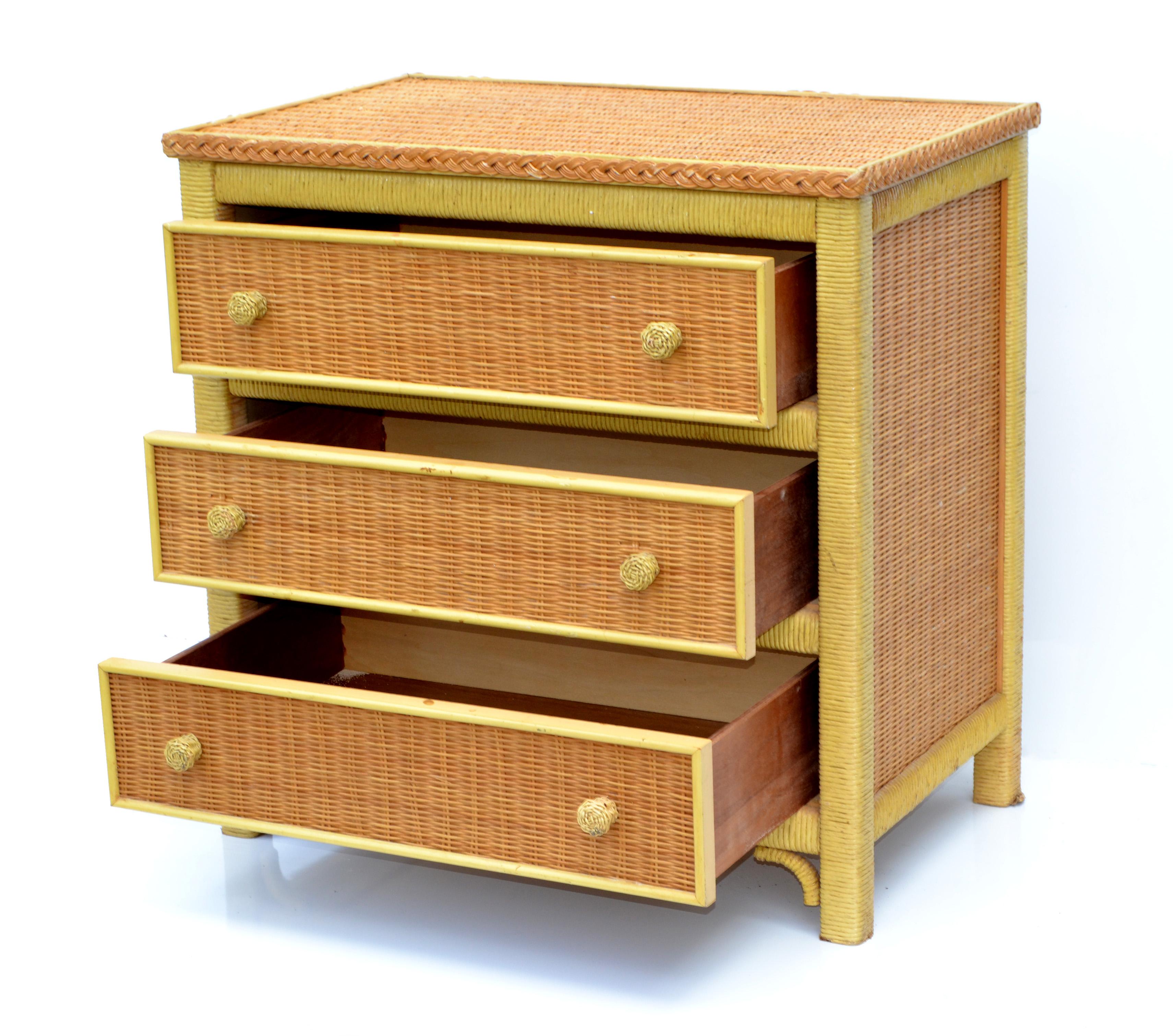 wicker henry link dresser