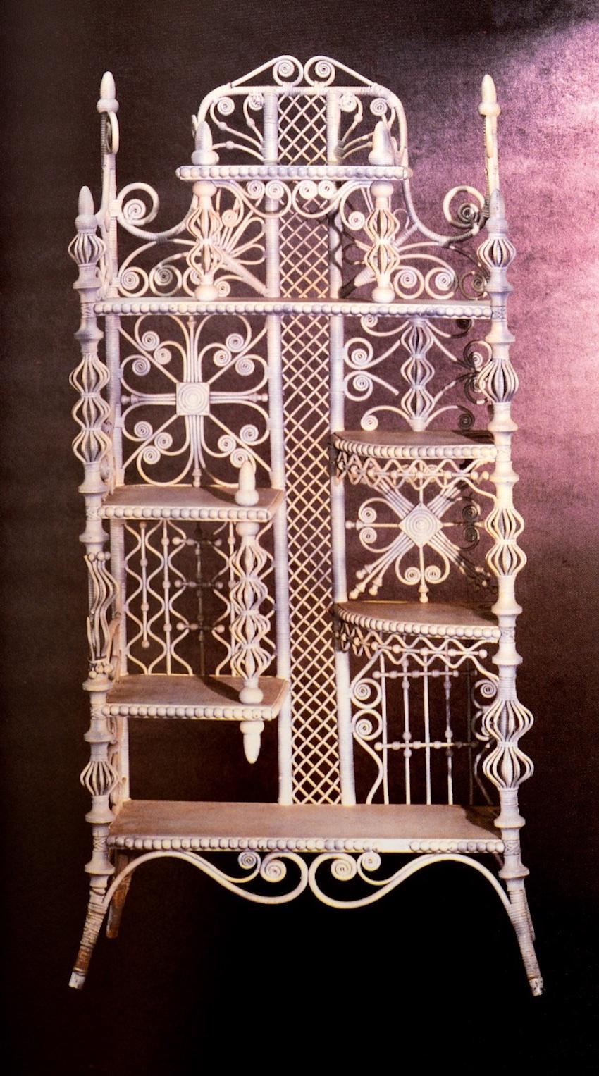 Amerikanische gewebte Möbel aus Korbweide von 1850 bis 1930 von Jeremy Adamson, 1. Ed. im Angebot 13