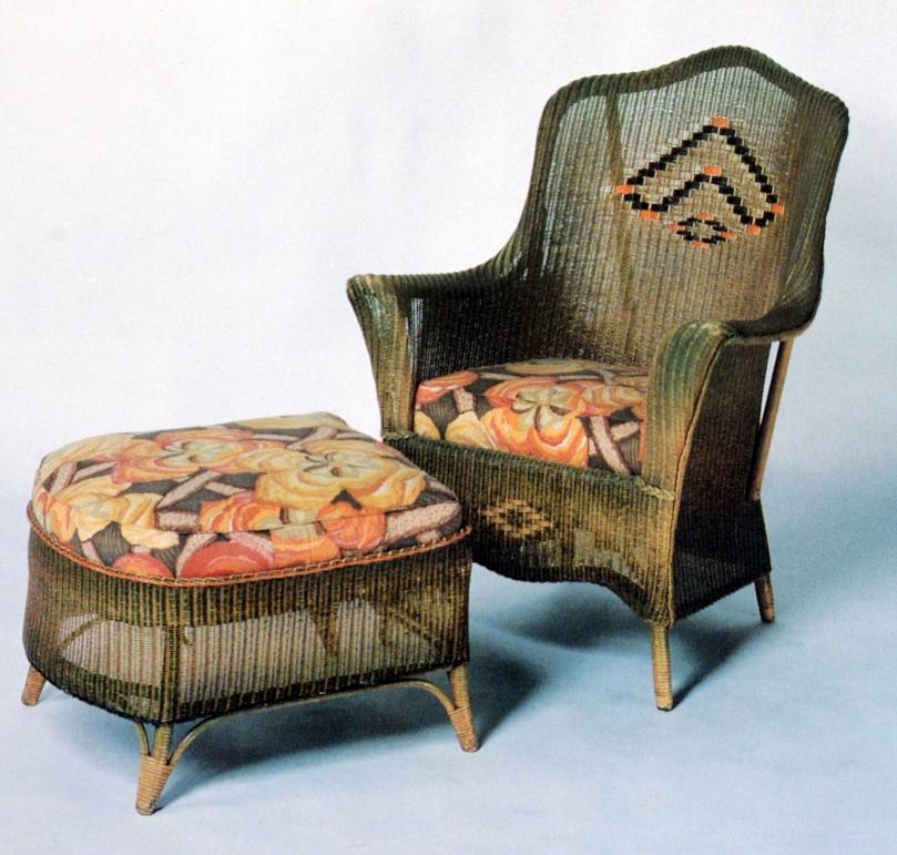 Amerikanische gewebte Möbel aus Korbweide von 1850 bis 1930 von Jeremy Adamson, 1. Ed. (amerikanisch) im Angebot