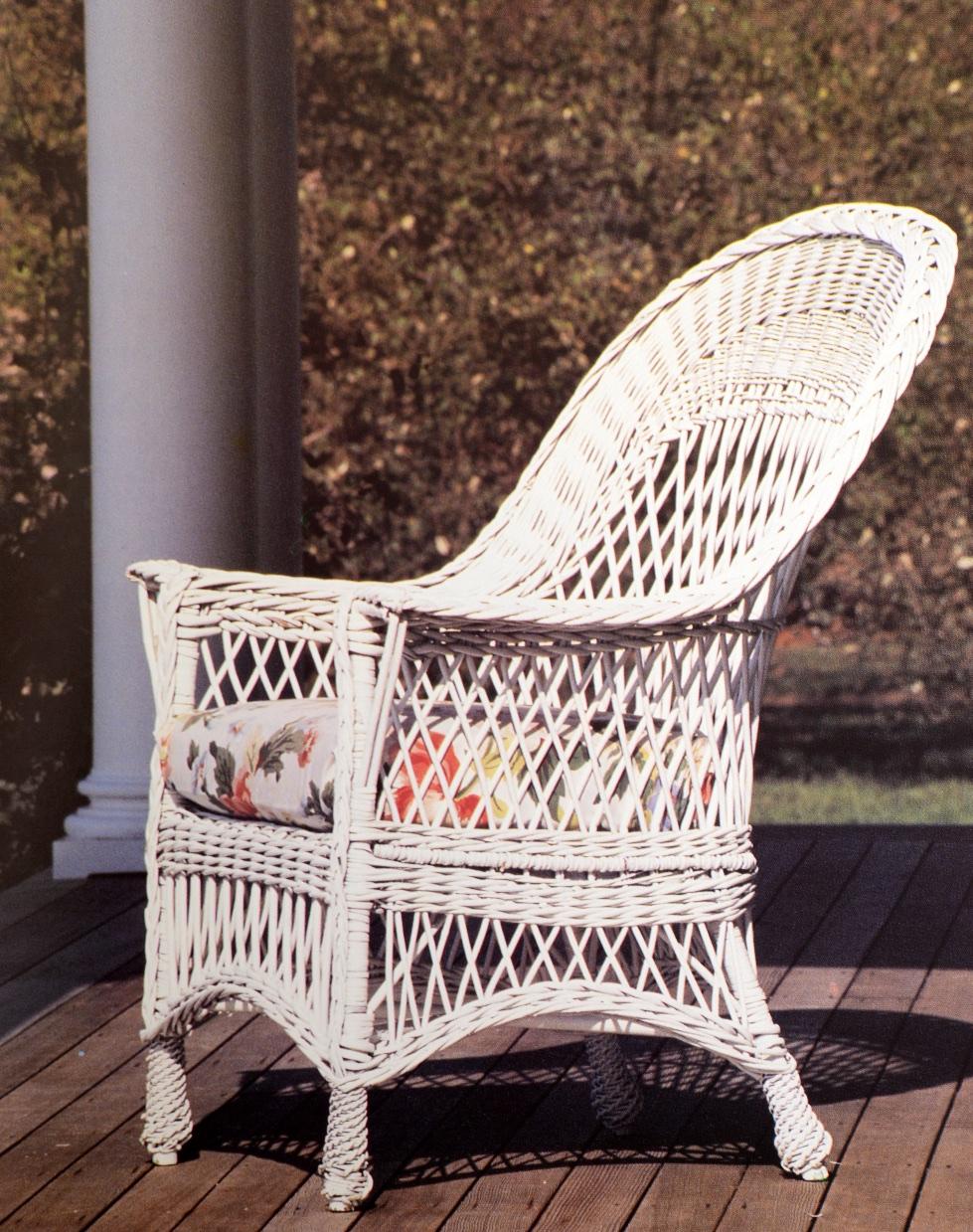 American Wicker Woven Furniture from 1850 to 1930 by Jeremy Adamson, 1st Ed For Sale 2