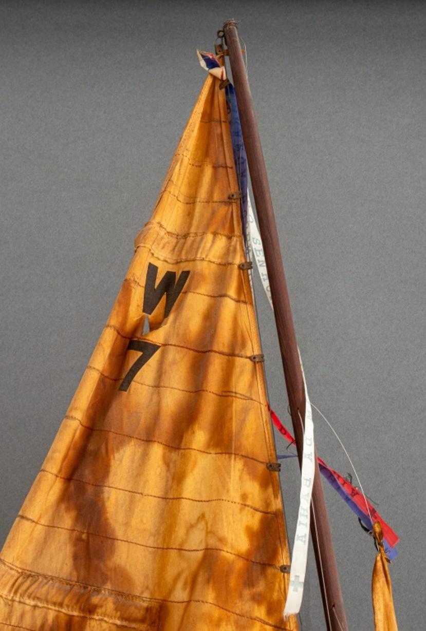 American Classical American Wooden Boat Model, 20th C For Sale