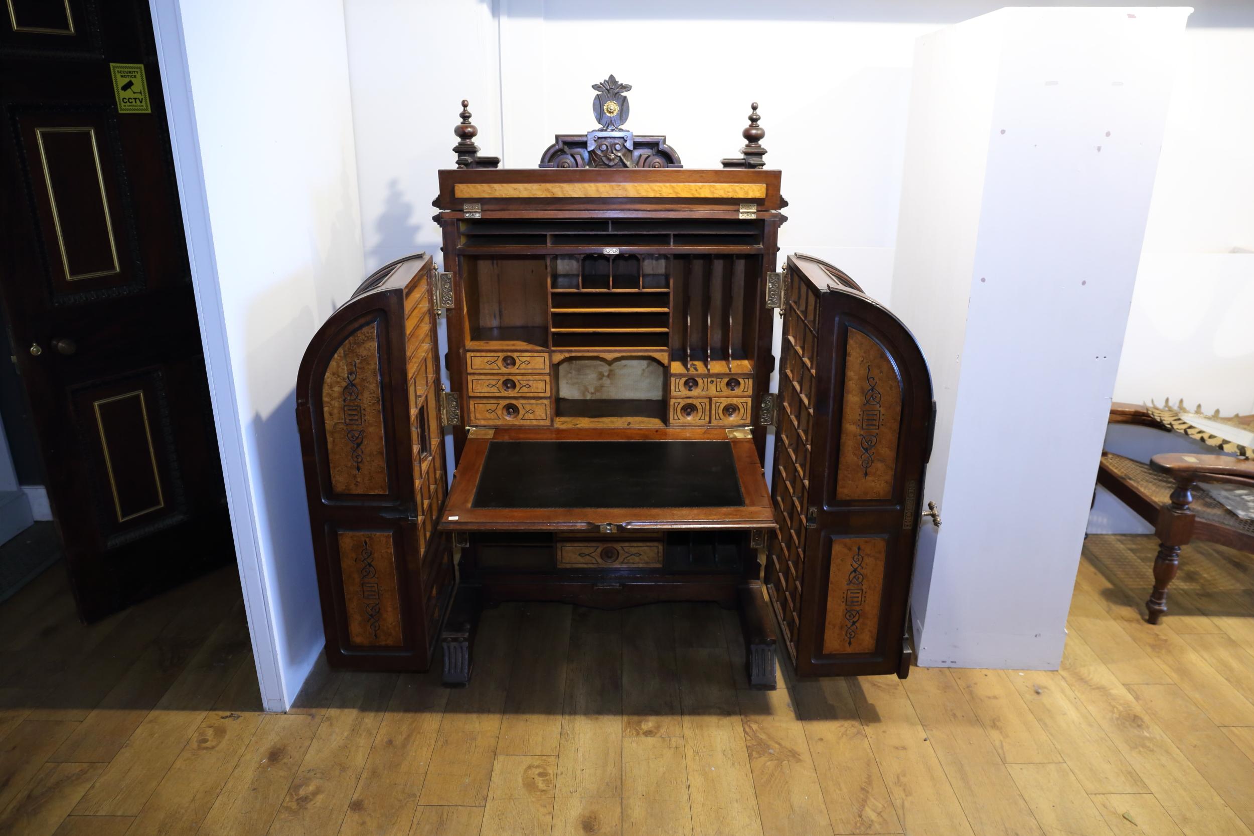 Mahogany American Wooton Desk