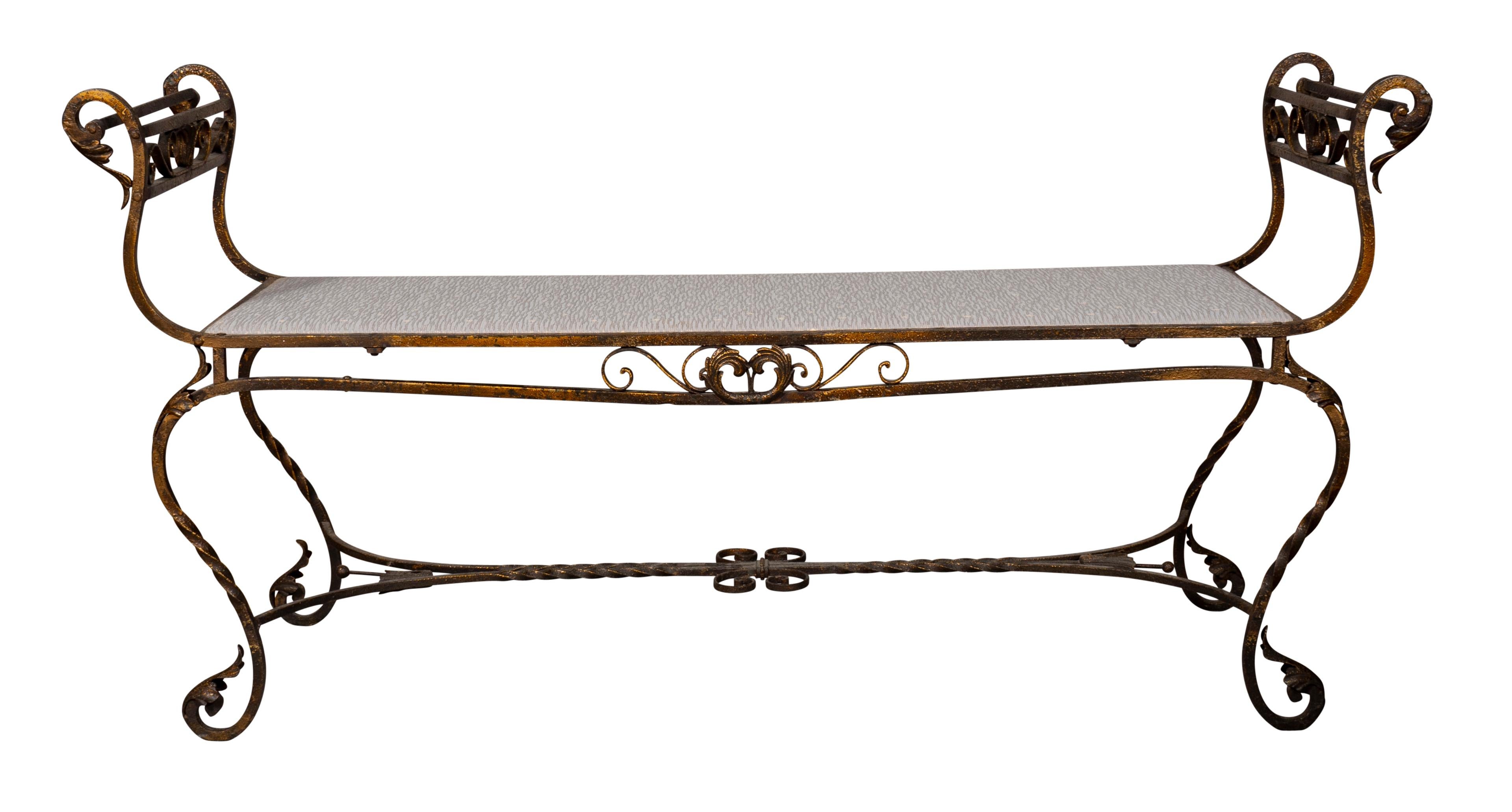 wrought iron benches for sale