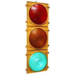 American Yellow Traffic Pendant Wall Light