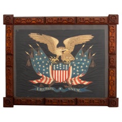 Americana Folk Art E Pluribus Unum Needlework