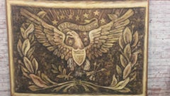 Americana Painting Bald Eagle