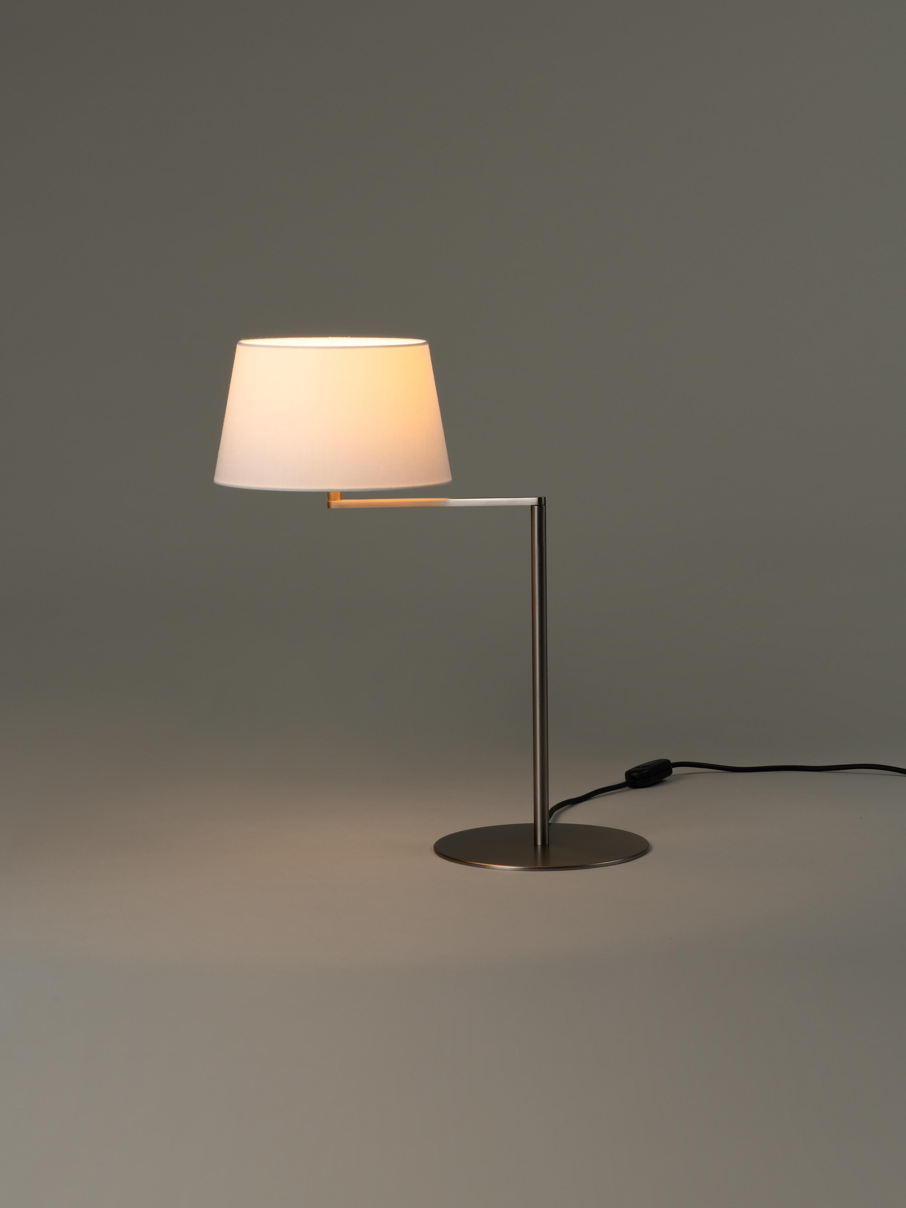 Modern Americana Table Lamp by Miguel Milá For Sale