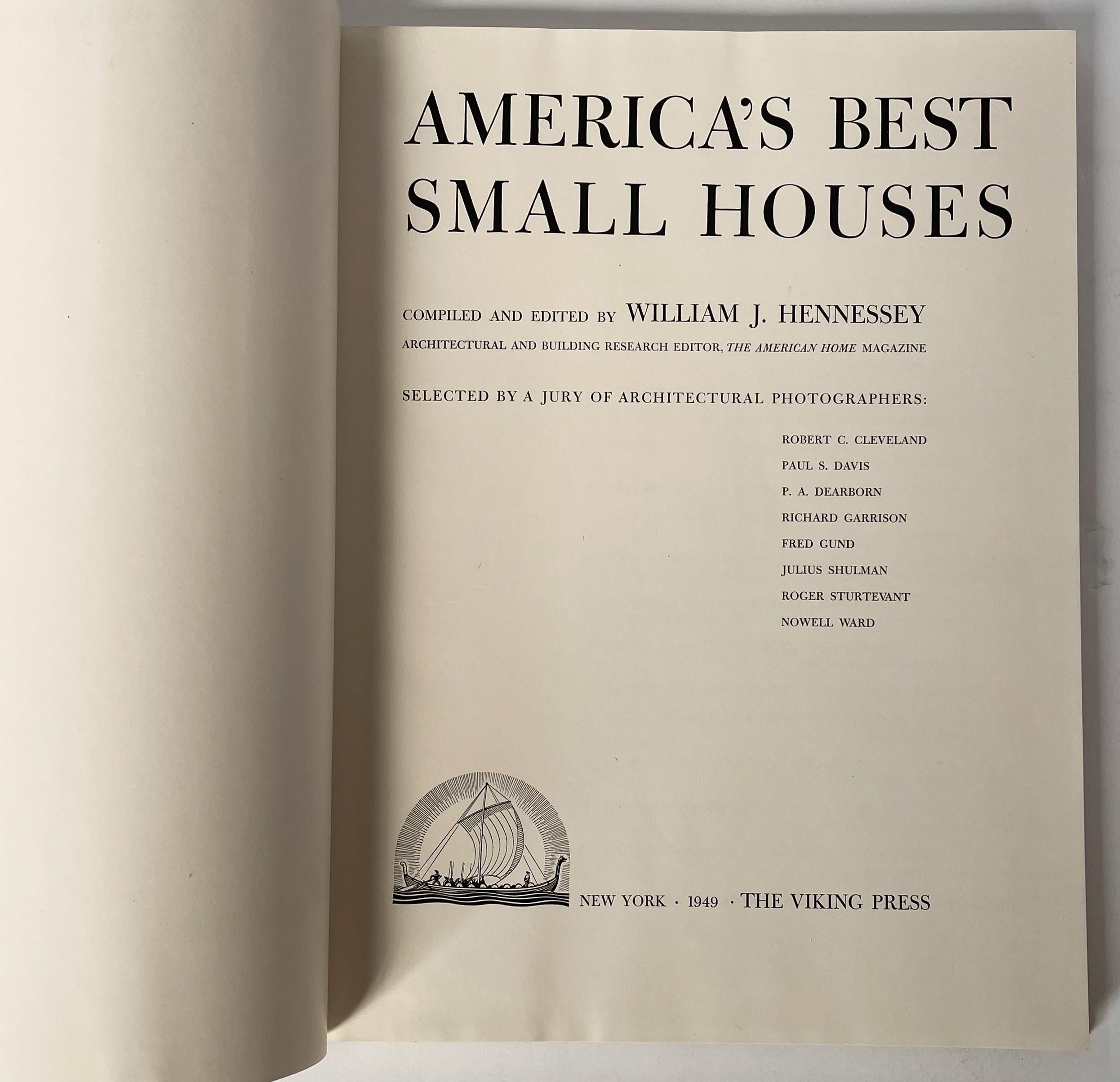 Les meilleures petites maisons d'Amérique inscrites par William J. Hennessey Bon état - En vente à New York, NY