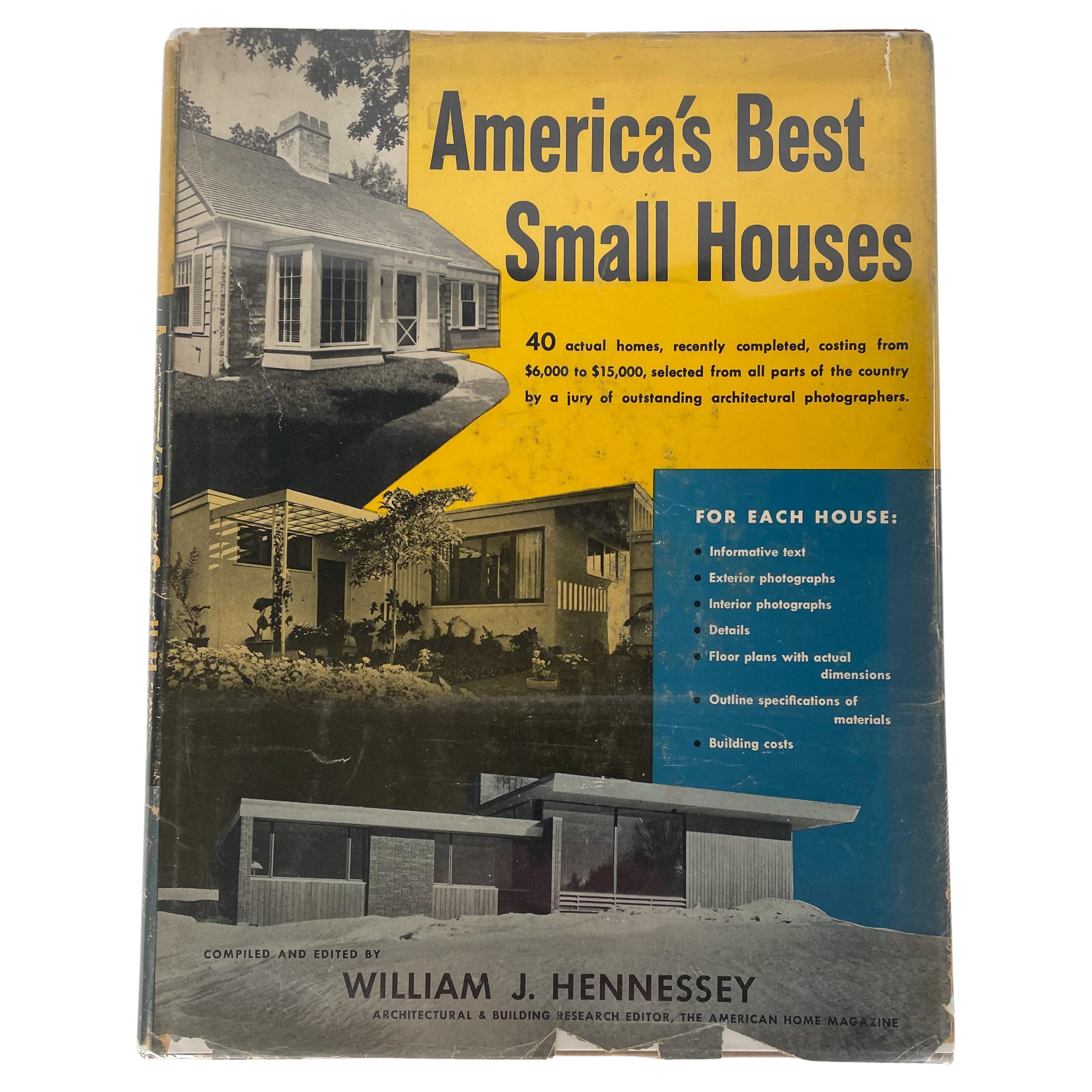 America's Best Small Houses Inscribed by William J. Hennessey For Sale