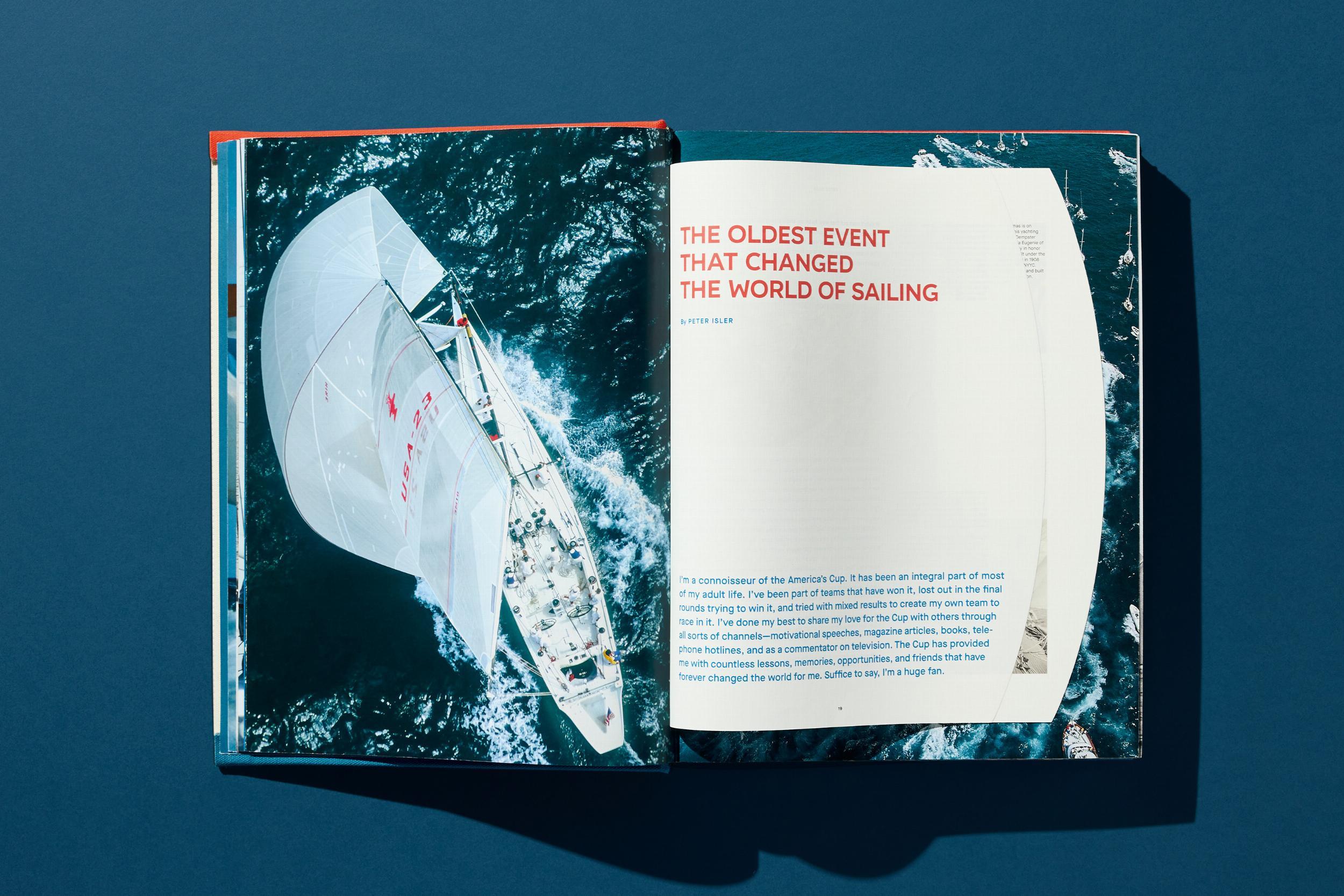 America's Cup. Libro rilegato, in edizione limitata, disegnato da Marc Newson in vendita 10