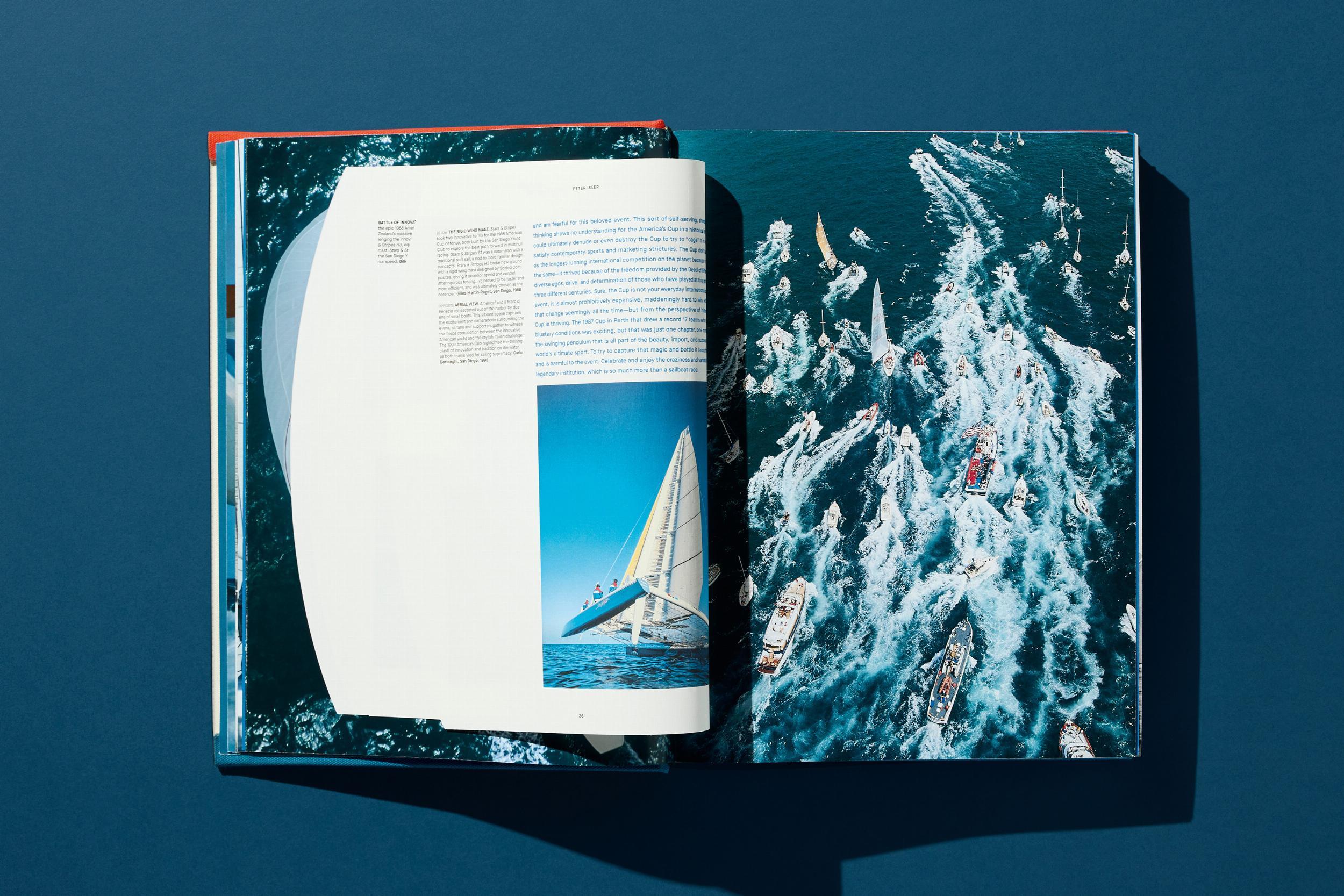 America's Cup. Libro rilegato, in edizione limitata, disegnato da Marc Newson in vendita 11