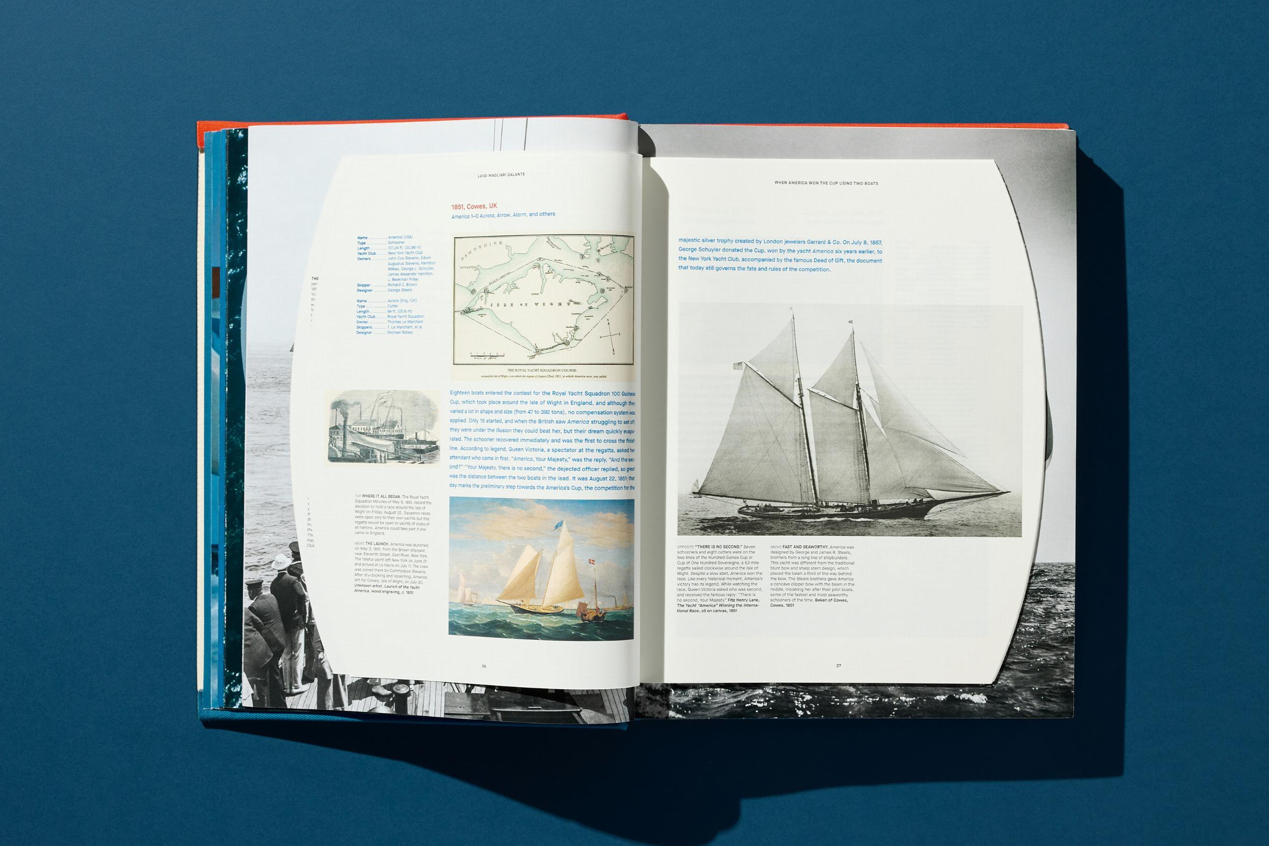 America's Cup. Libro rilegato, in edizione limitata, disegnato da Marc Newson in vendita 12