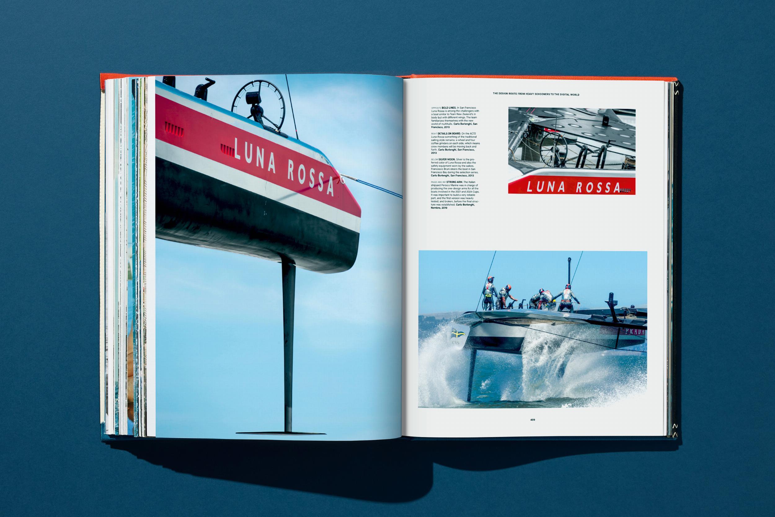 America's Cup. Libro rilegato, in edizione limitata, disegnato da Marc Newson in vendita 2
