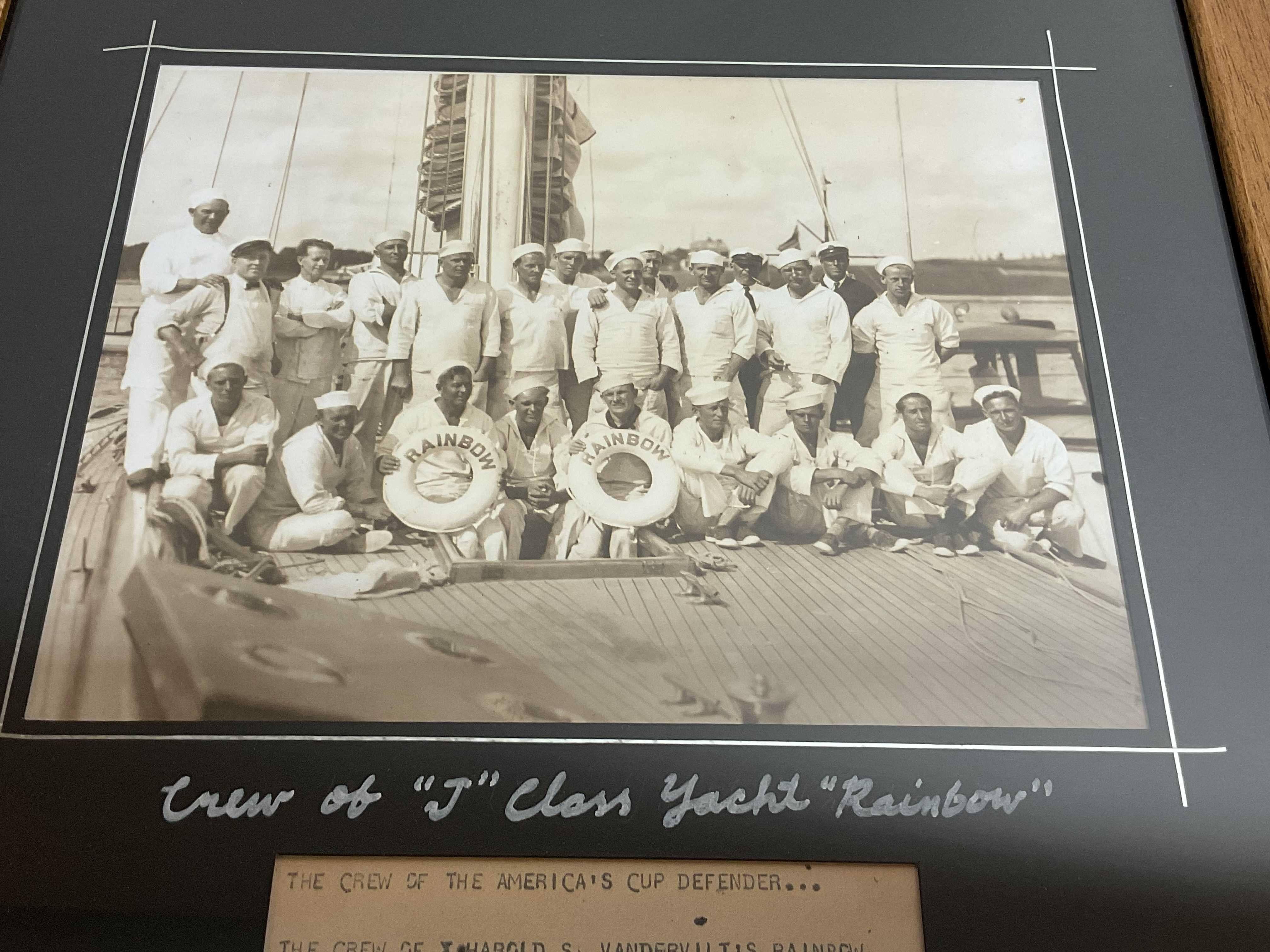 Photos de la Coupe des Amériques de 1934 arc-en-ciel en vente 2