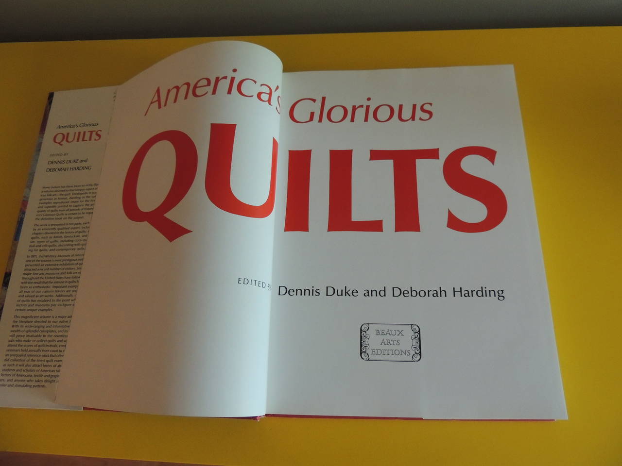 American America's Glorious Quilts Book