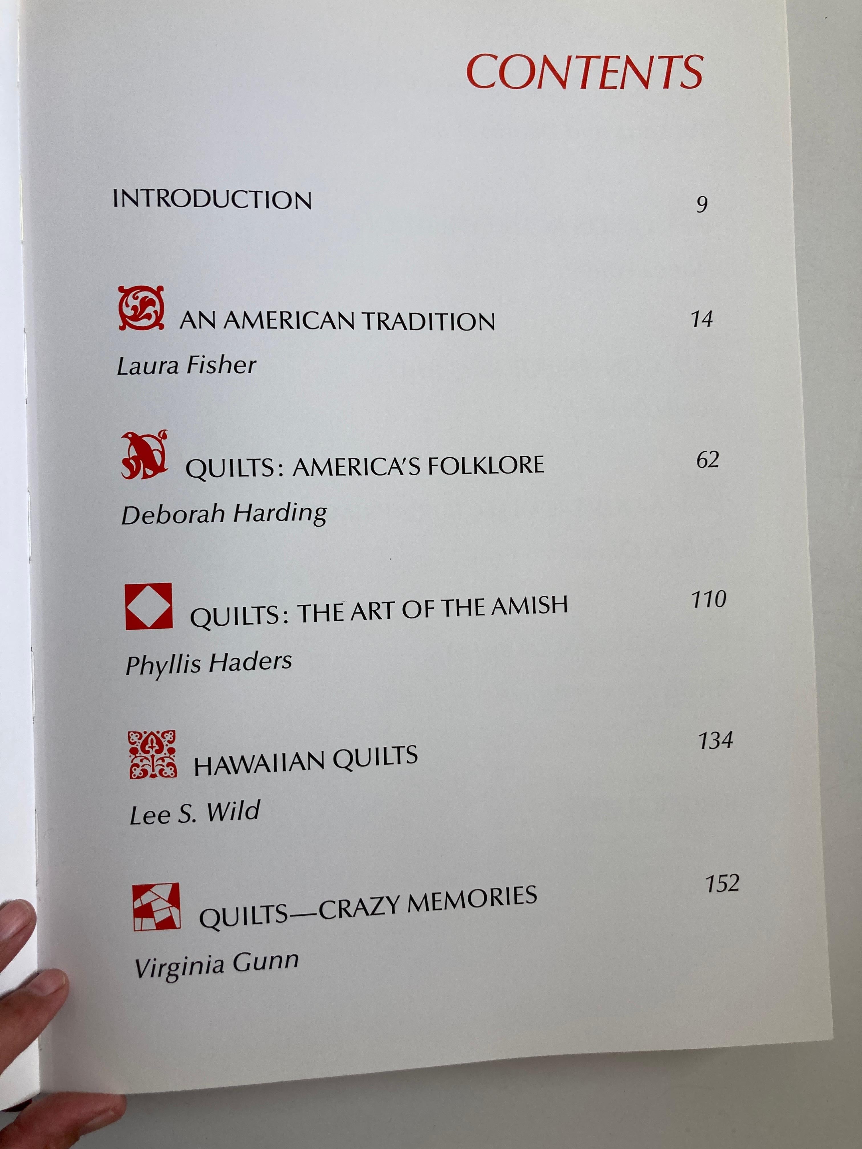 Livre à couverture rigide « America's Glorious Quilts » de Dennis Duke en vente 1