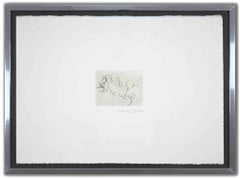 Amanti - Acquaforte di Amerigo Bartoli - Metà del XX secolo