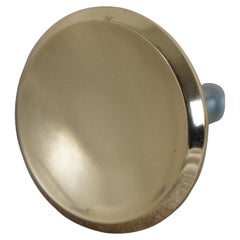 Retro Amerock T-554-3 Polished Brass Modern Knob Drawer Pull