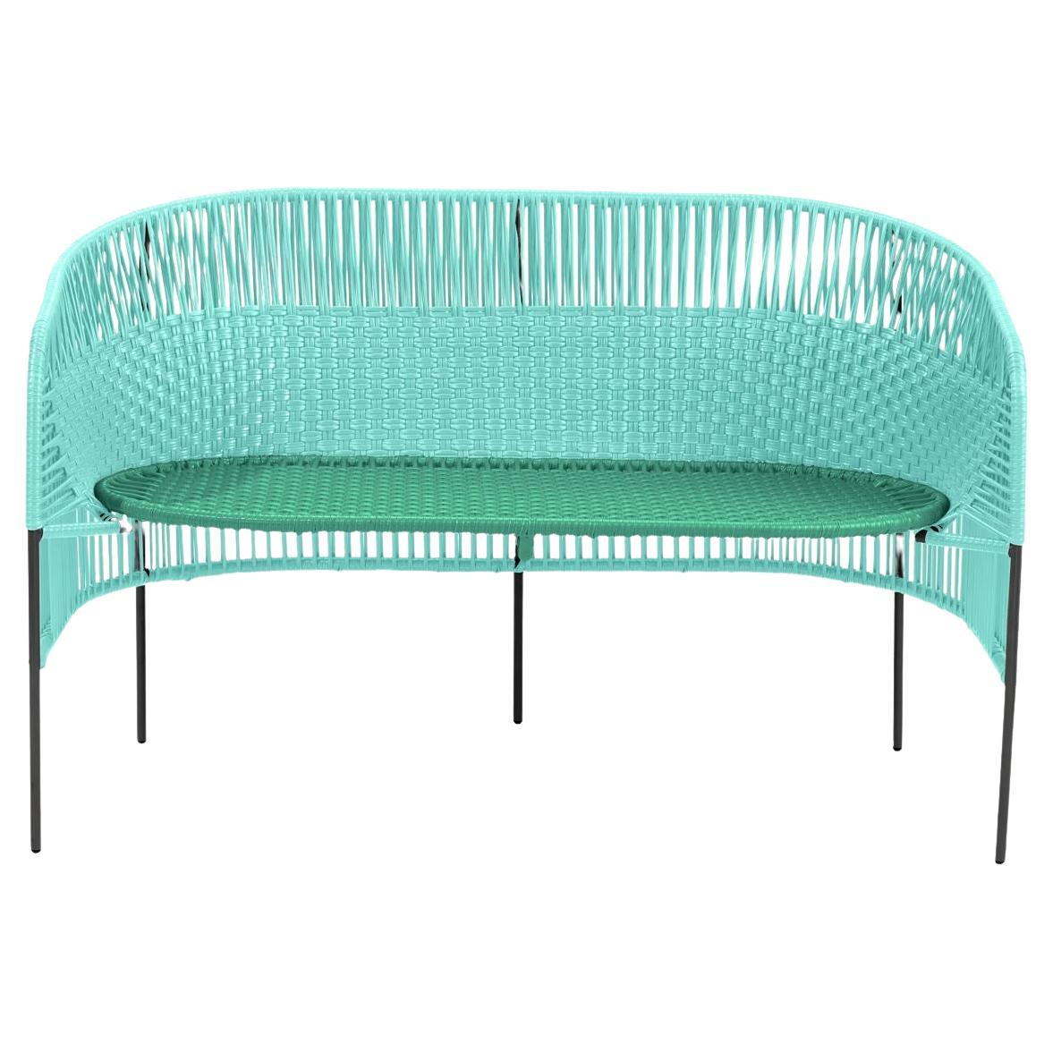 Ames Caribe 2 Seater Outdoor Bench by Sebastian Herkner For Sale