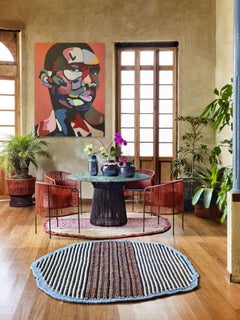 Ames Caribe Chic Marble Indoor and Outdoor Table by Sebastian Herkner